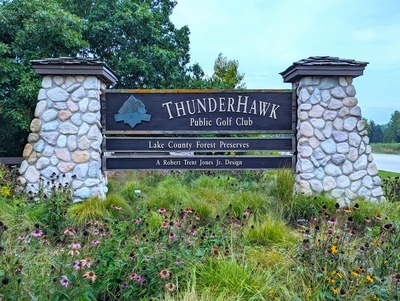 Thunderhawk Golf Club Entrance Sign