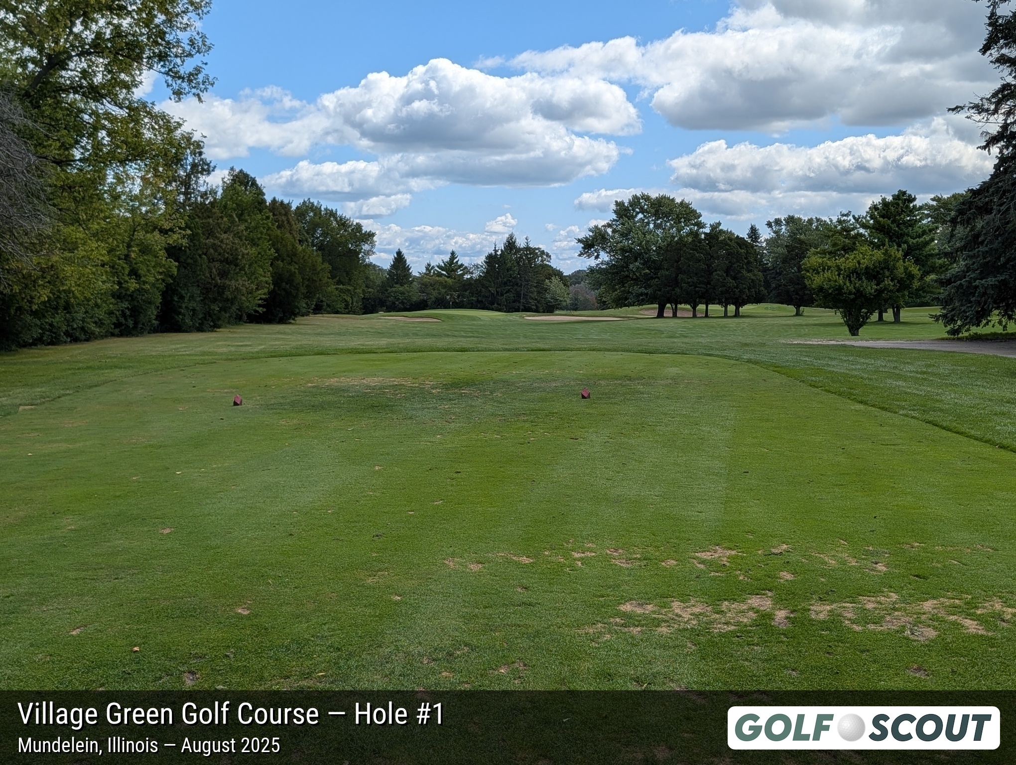 Hole 1 at Village Green Golf Course (Closed)