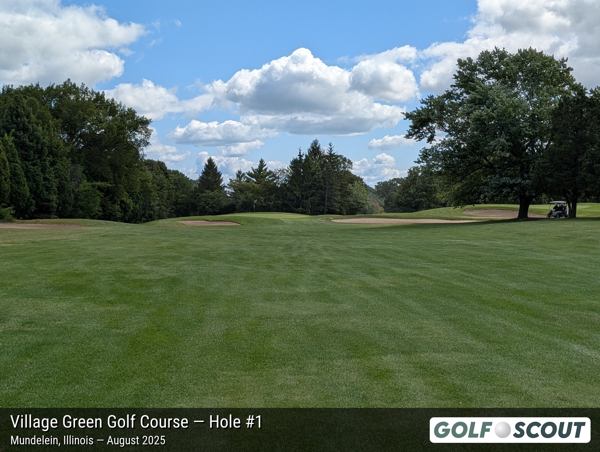 Hole 1 at Village Green Golf Course (Closed)