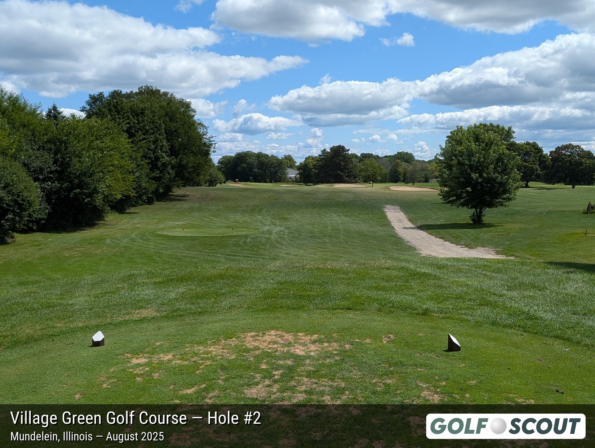 Hole 2 at Village Green Golf Course (Closed)
