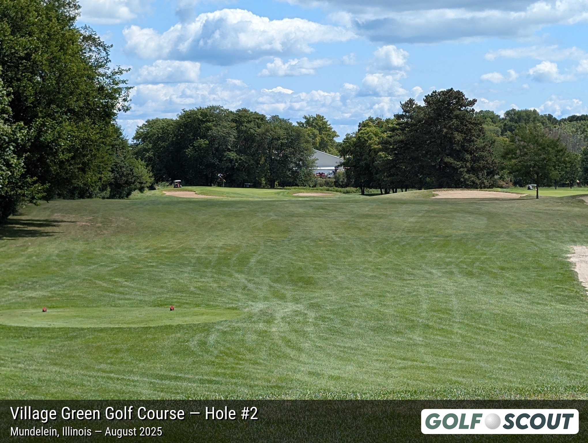 Hole 2 at Village Green Golf Course (Closed)