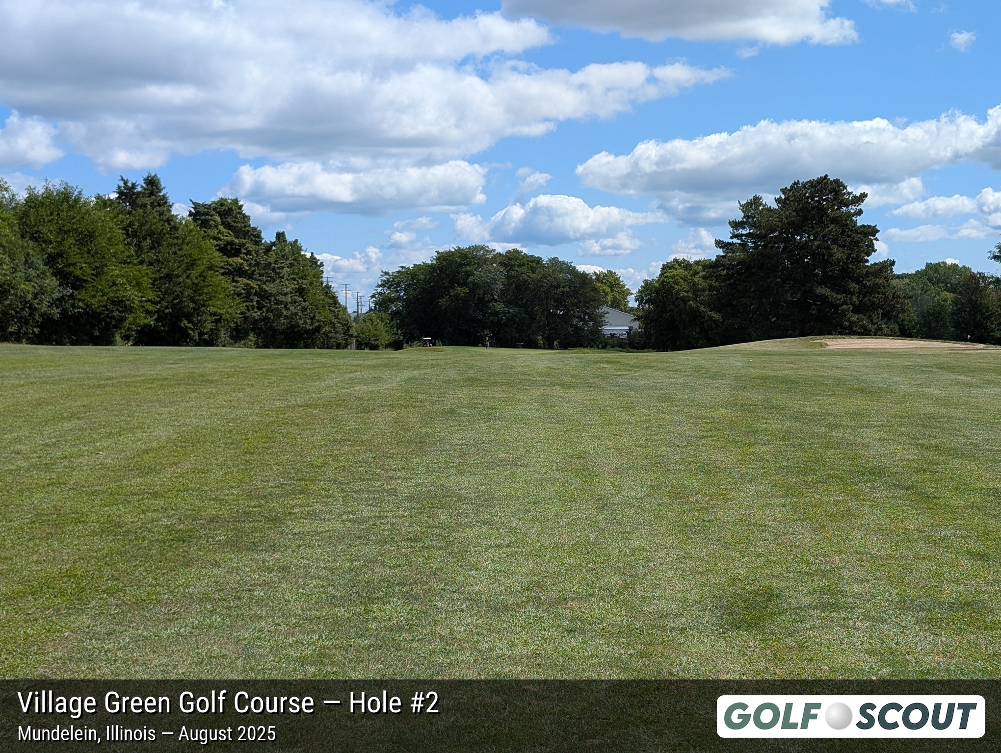 Hole 2 at Village Green Golf Course (Closed)