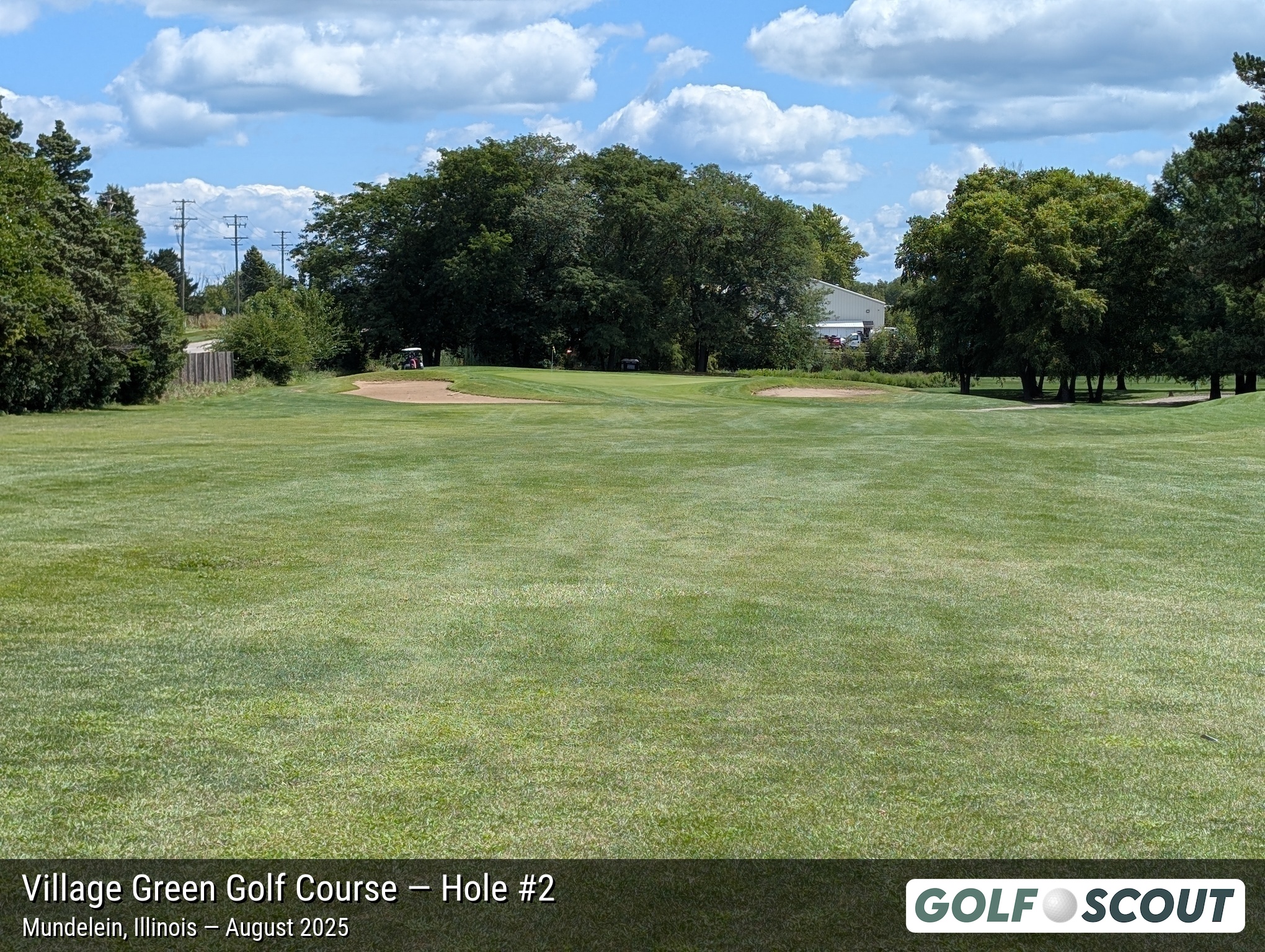 Hole 2 at Village Green Golf Course (Closed)