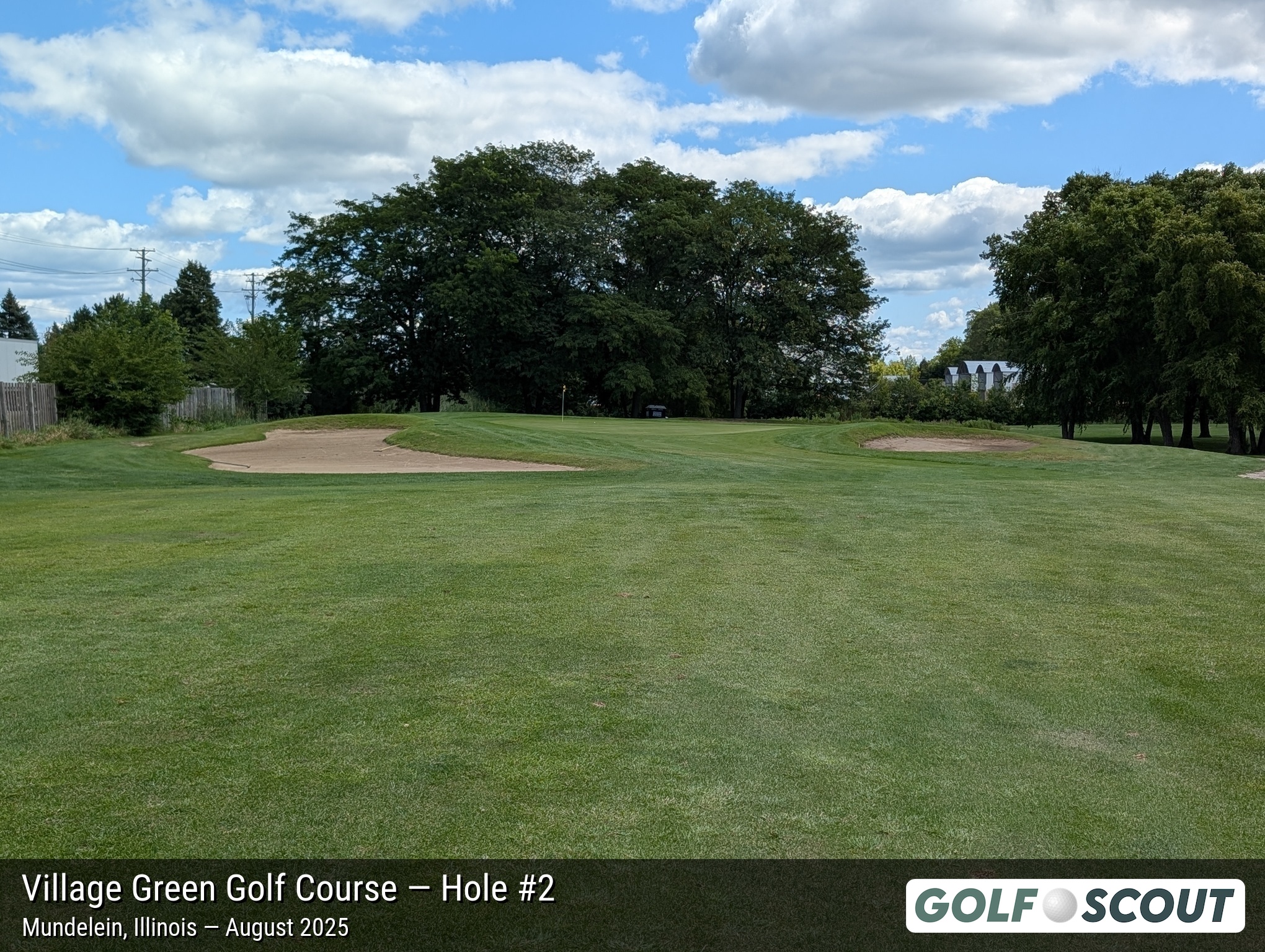 Hole 2 at Village Green Golf Course (Closed)