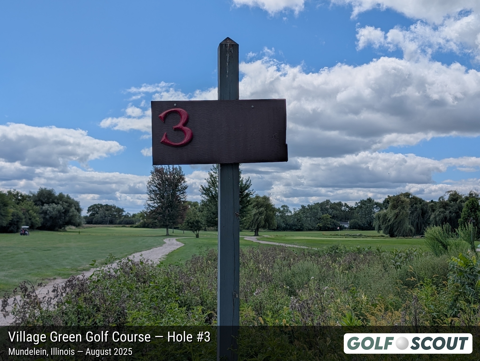 Hole 3 at Village Green Golf Course (Closed)