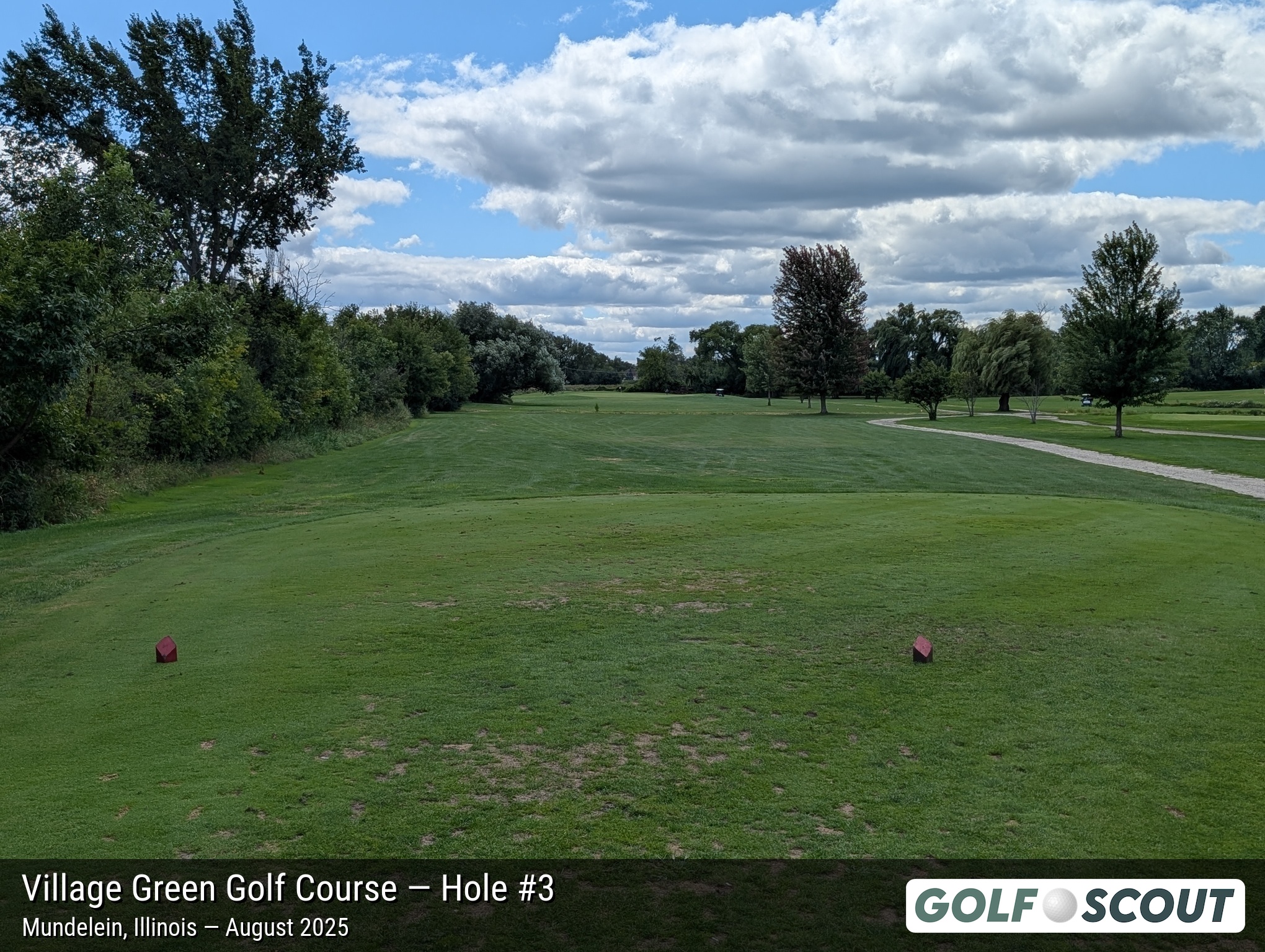Hole 3 at Village Green Golf Course (Closed)