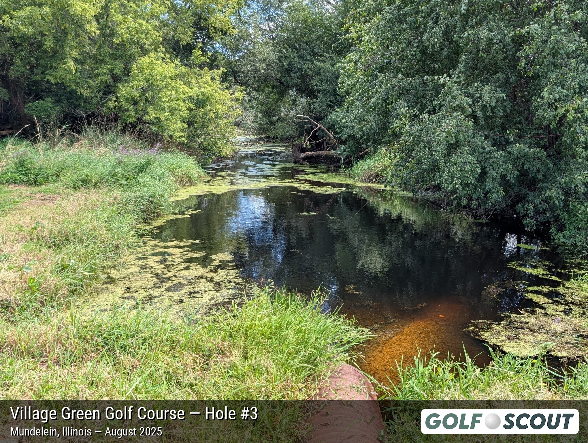 Hole 3 at Village Green Golf Course (Closed)