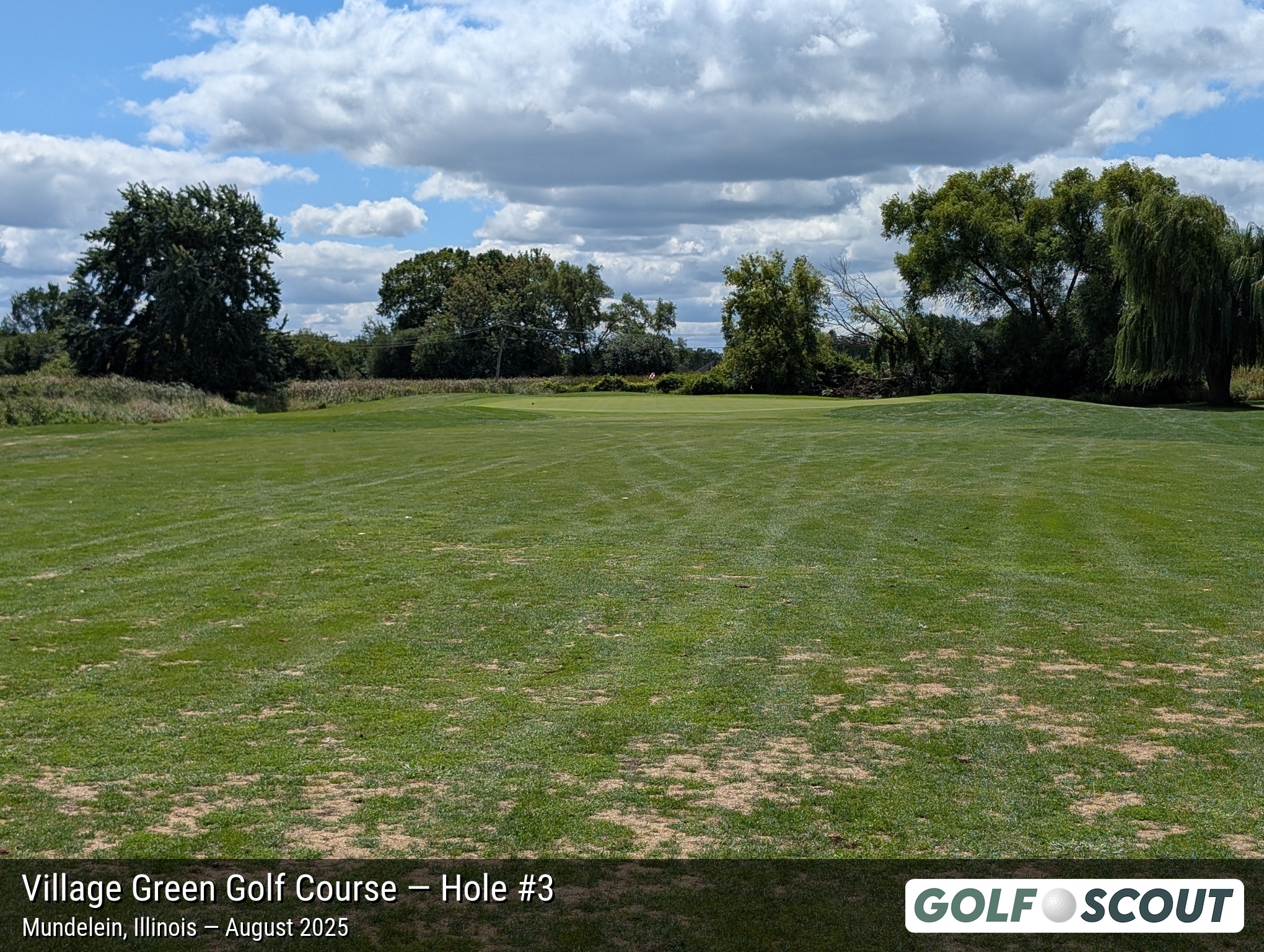 Hole 3 at Village Green Golf Course (Closed)