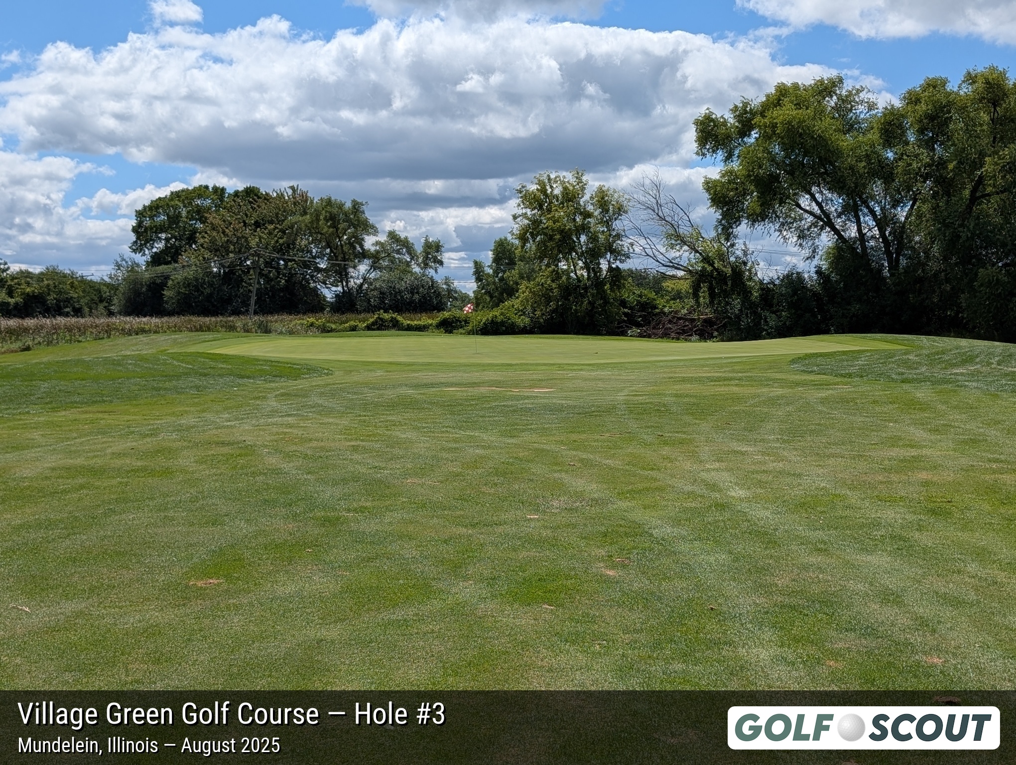 Hole 3 at Village Green Golf Course (Closed)