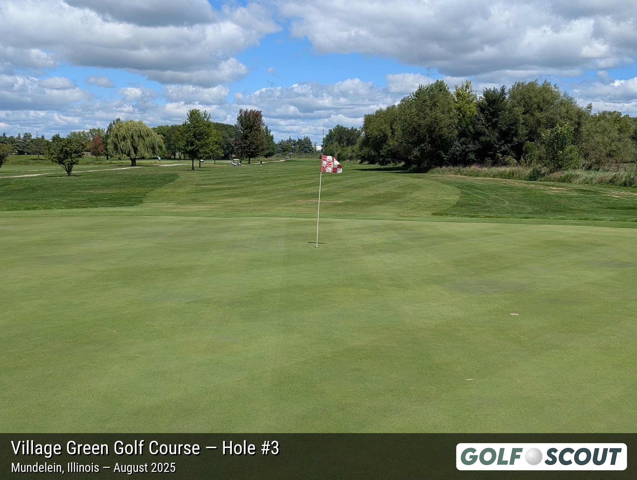 Hole 3 at Village Green Golf Course (Closed)