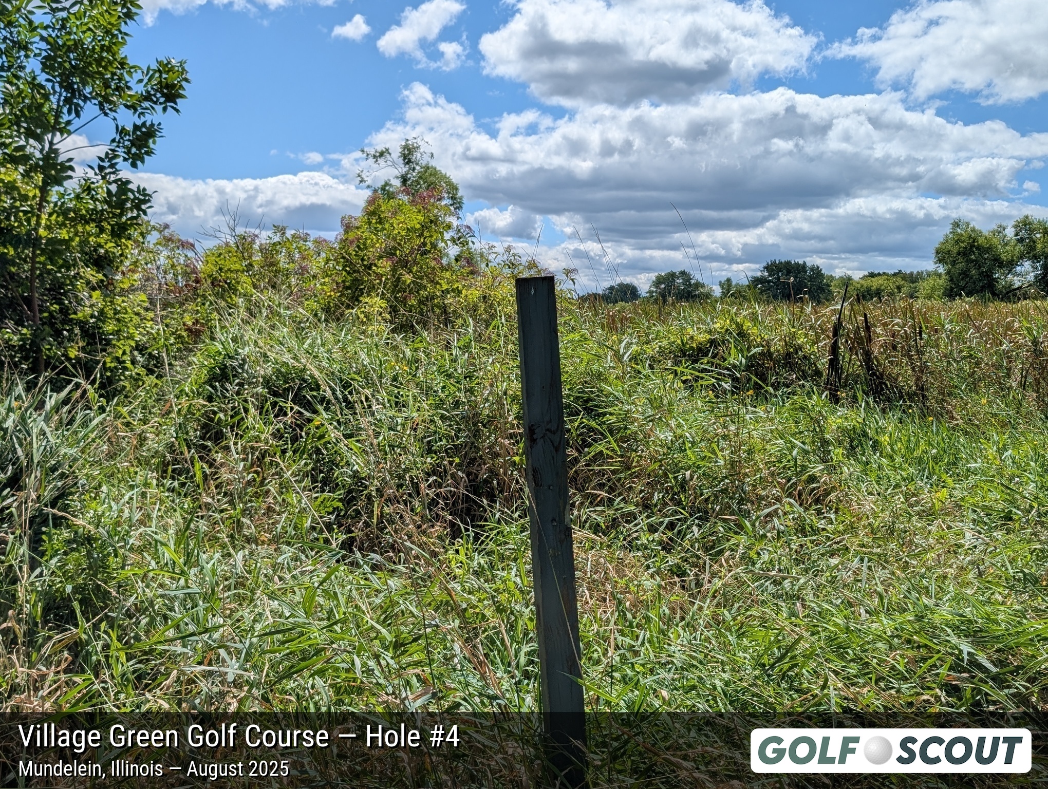 Hole 4 at Village Green Golf Course (Closed)