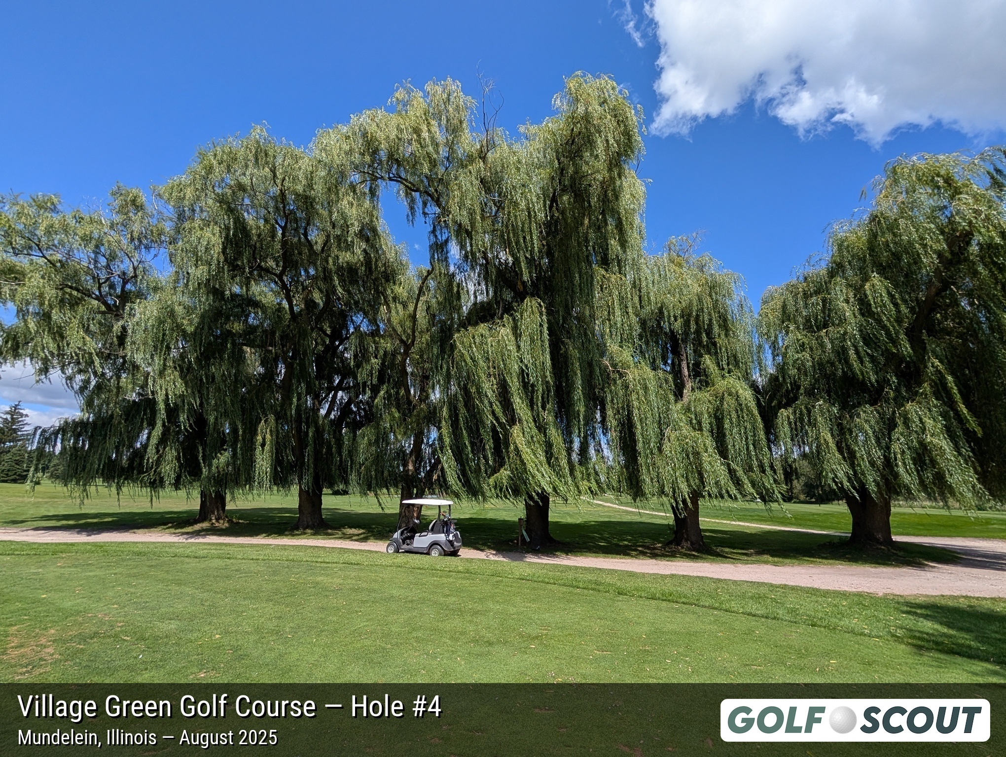 Hole 4 at Village Green Golf Course (Closed)