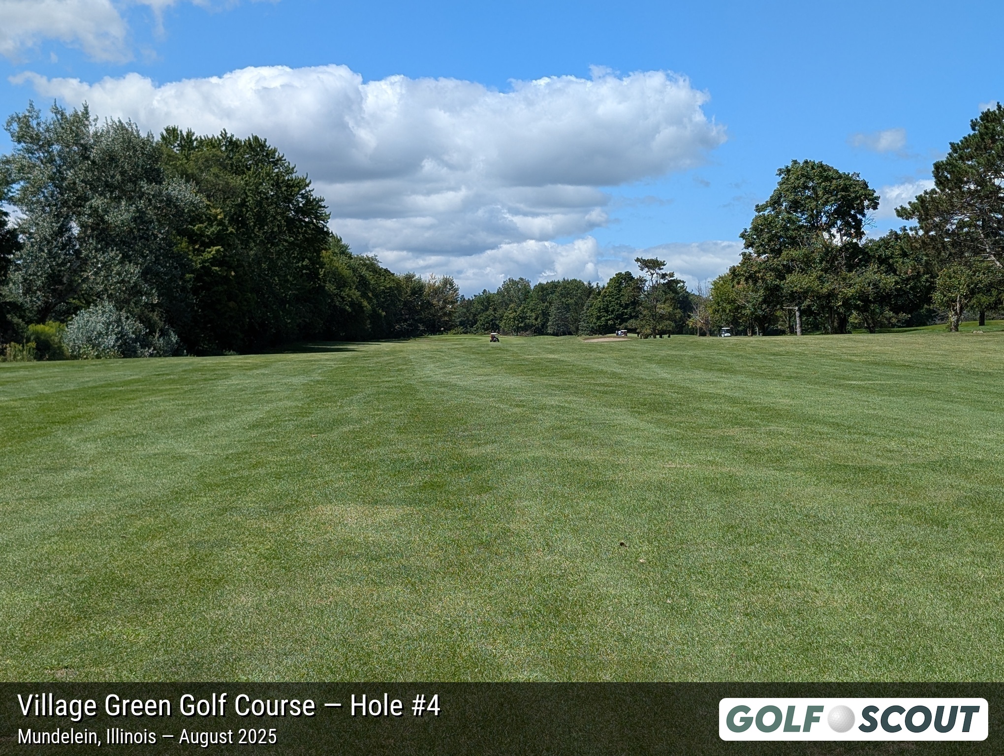 Hole 4 at Village Green Golf Course (Closed)