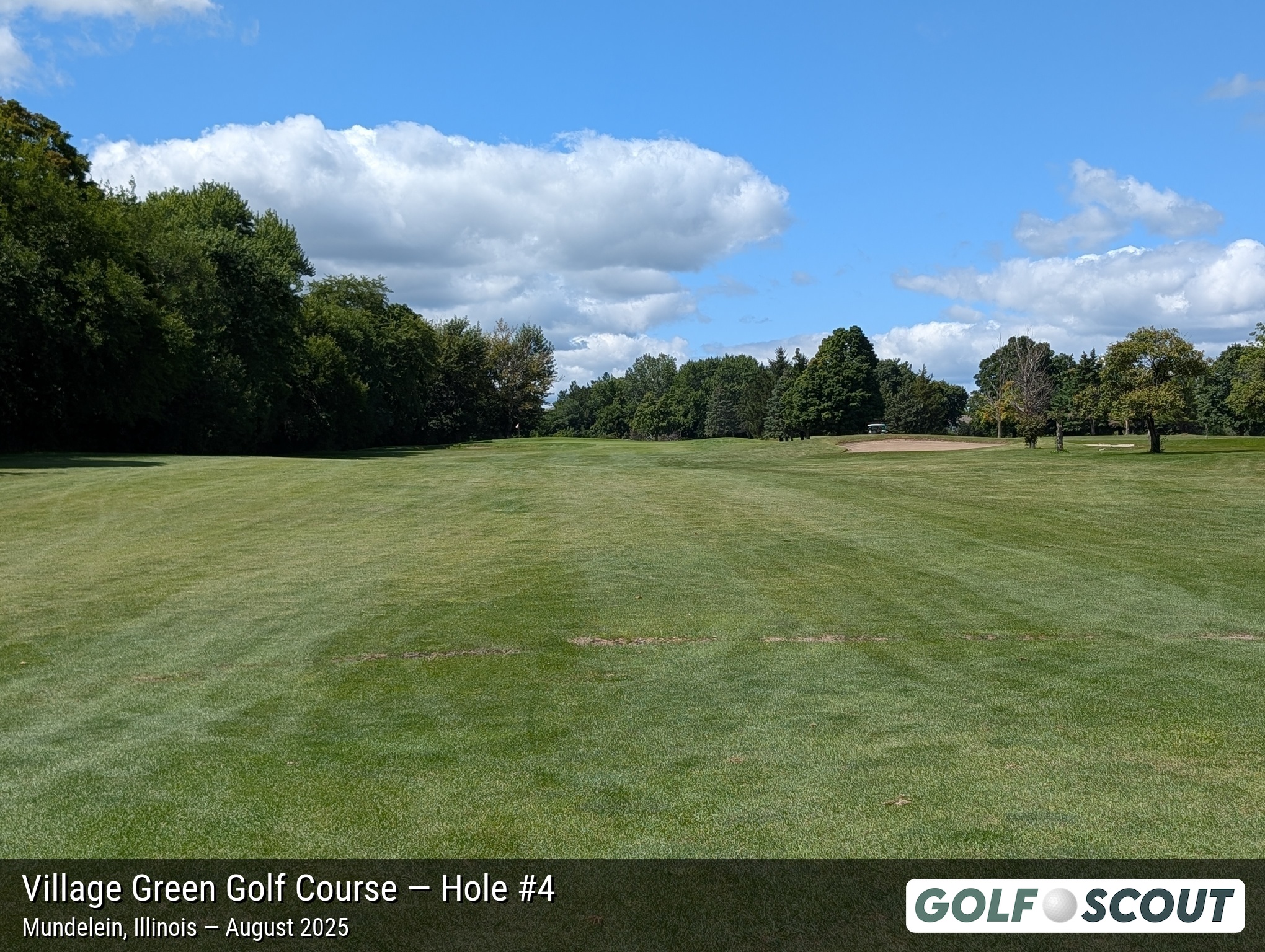 Hole 4 at Village Green Golf Course (Closed)