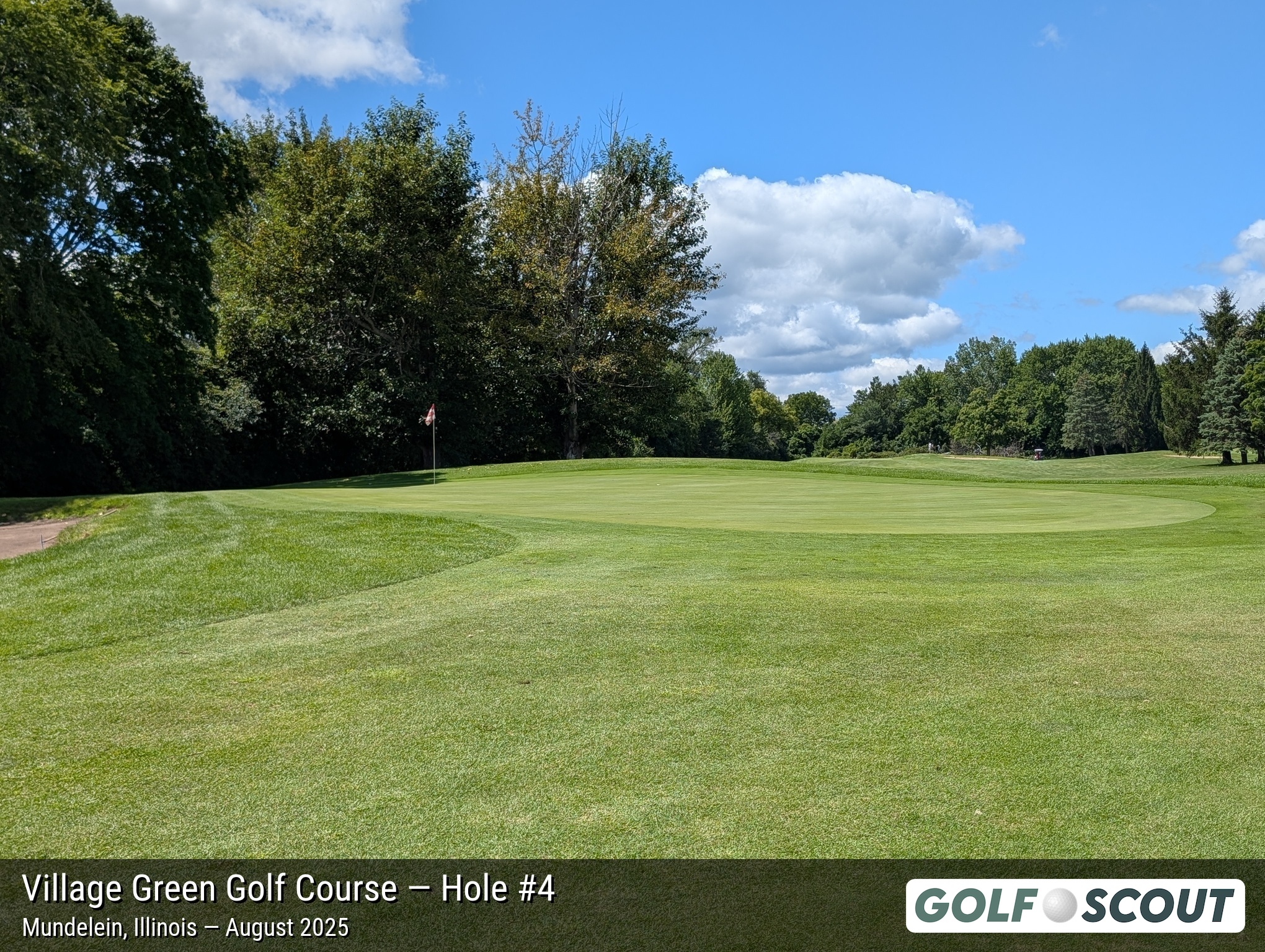 Hole 4 at Village Green Golf Course (Closed)