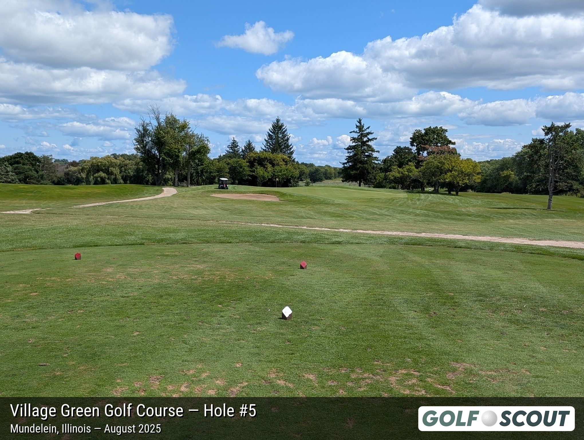 Hole 5 at Village Green Golf Course (Closed)