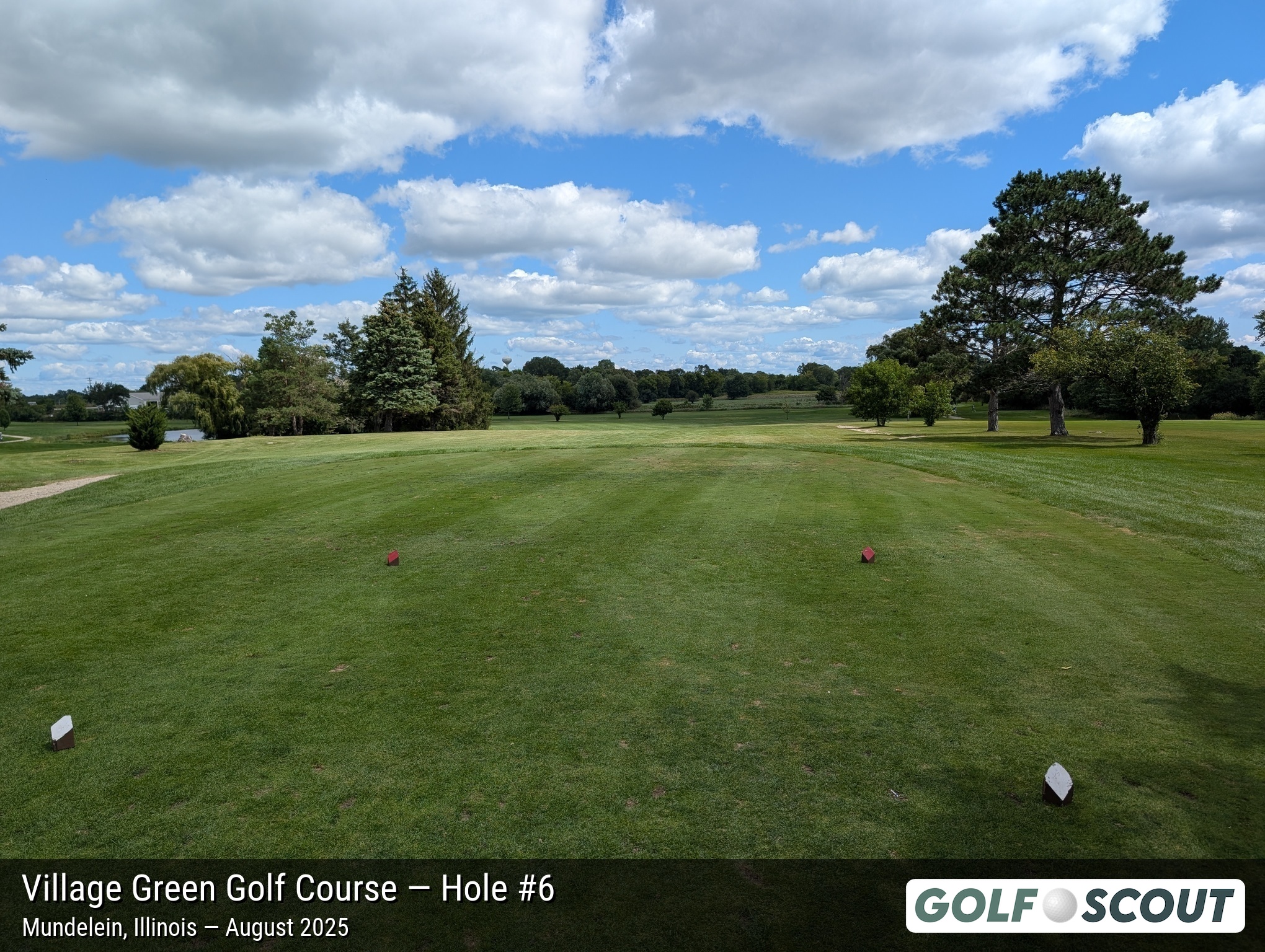 Hole 6 at Village Green Golf Course (Closed)