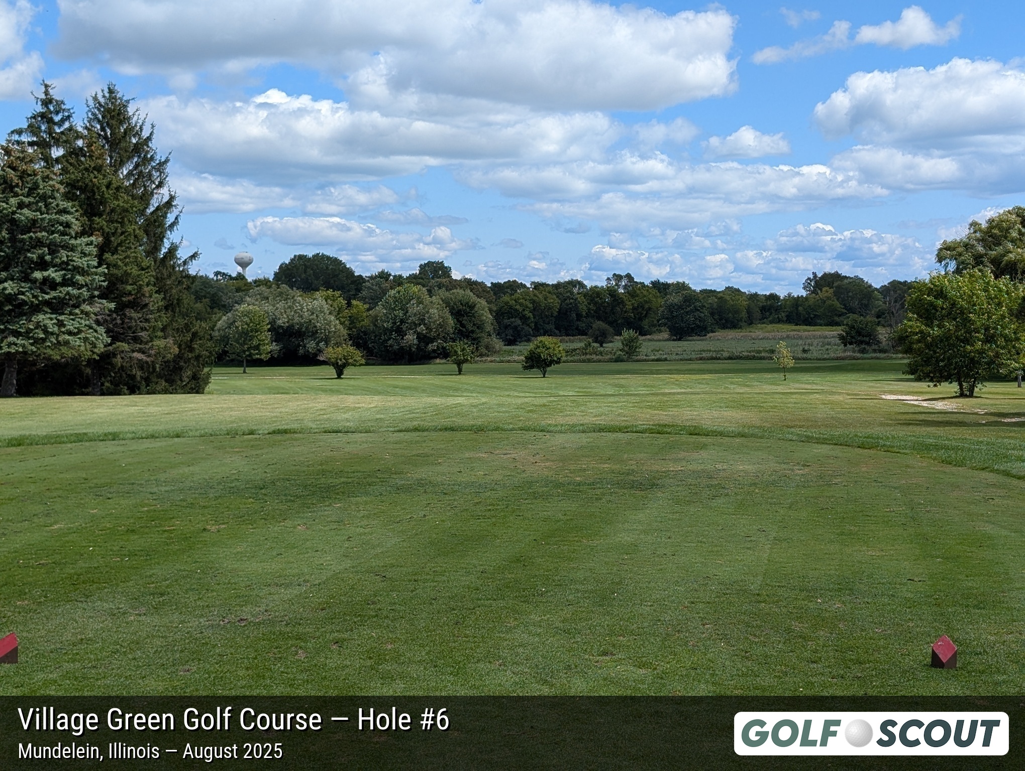 Hole 6 at Village Green Golf Course (Closed)