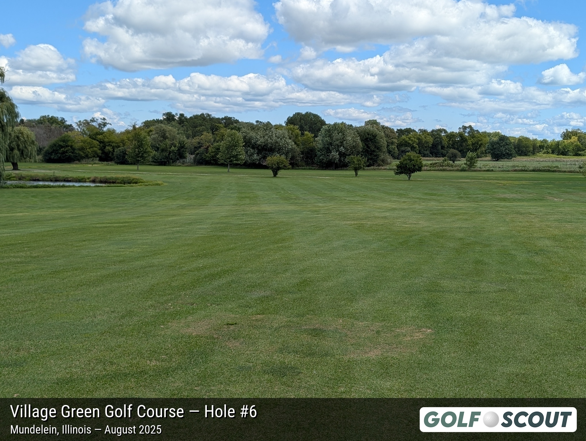 Hole 6 at Village Green Golf Course (Closed)