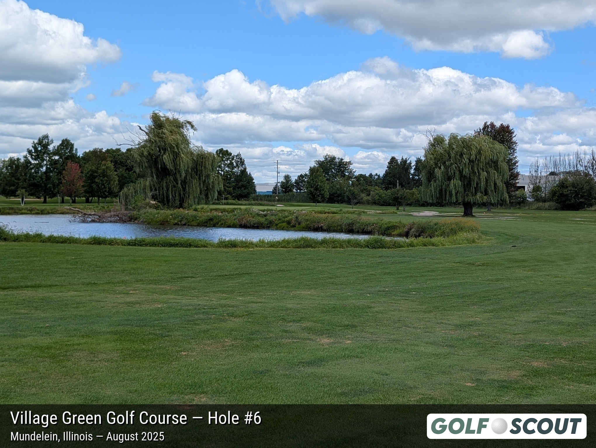 Hole 6 at Village Green Golf Course (Closed)