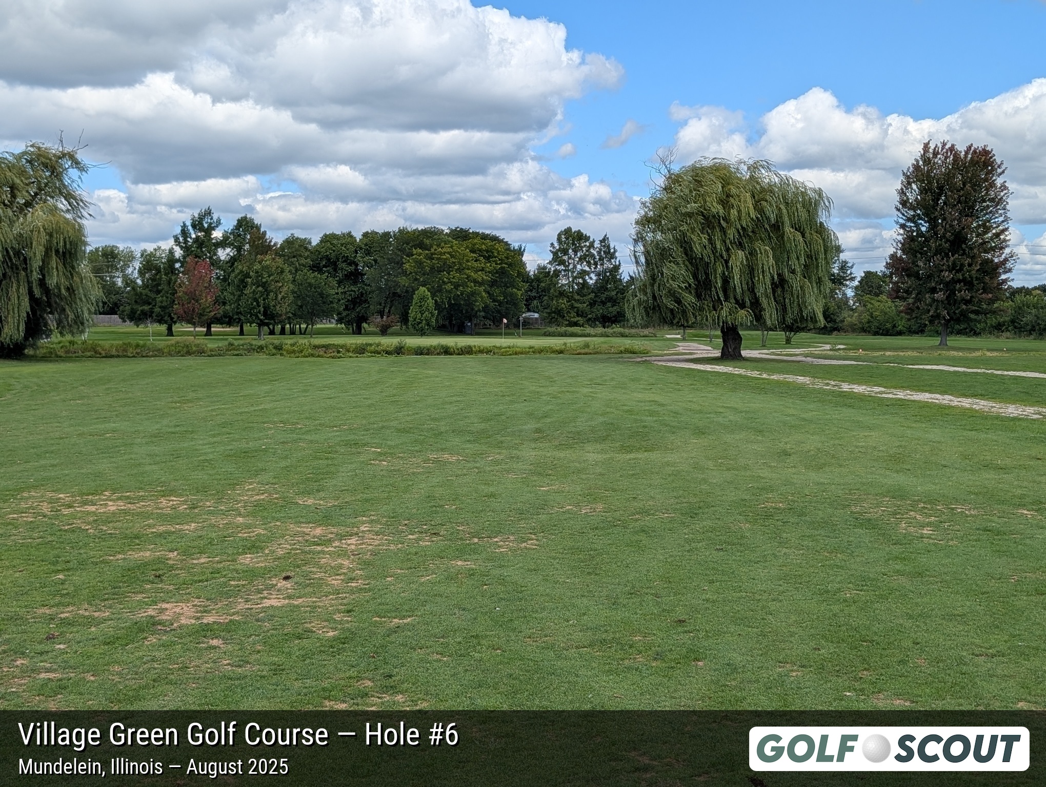 Hole 6 at Village Green Golf Course (Closed)