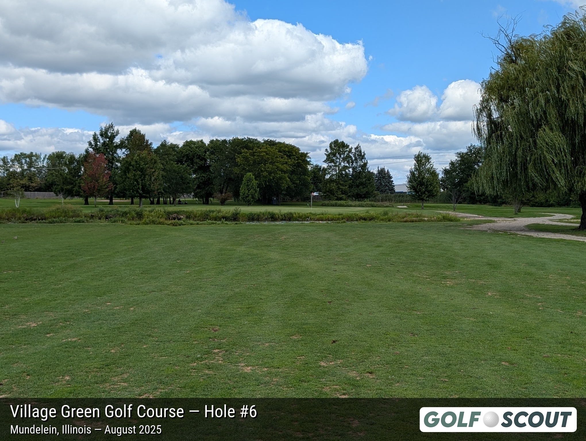Hole 6 at Village Green Golf Course (Closed)