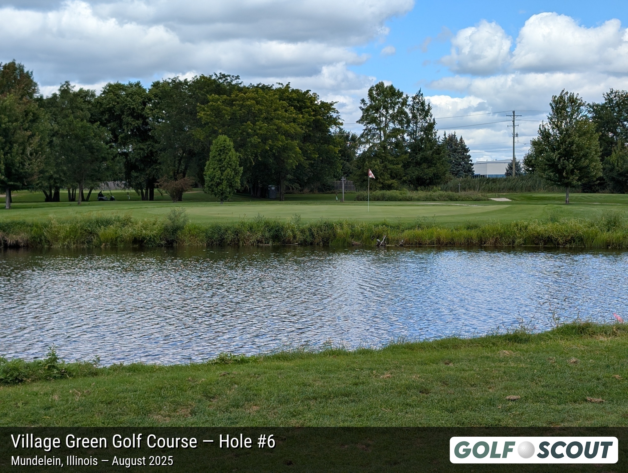 Hole 6 at Village Green Golf Course (Closed)