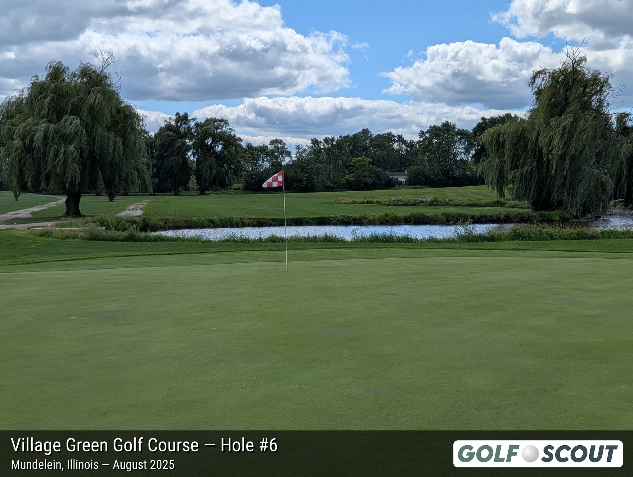 Hole 6 at Village Green Golf Course (Closed)