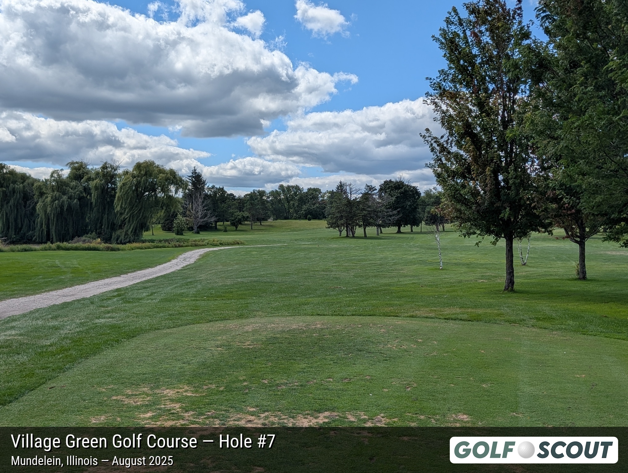 Hole 7 at Village Green Golf Course (Closed)