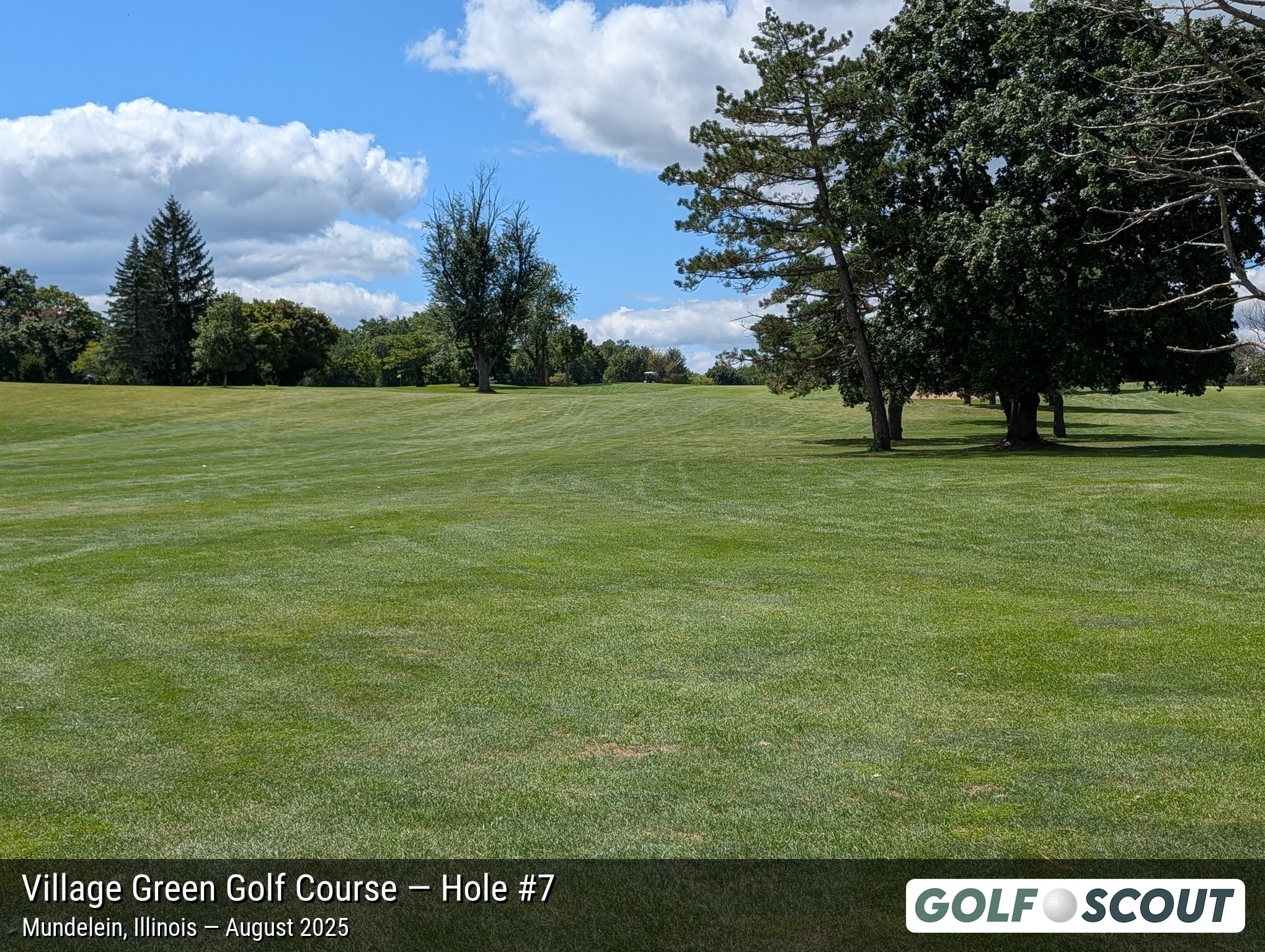 Hole 7 at Village Green Golf Course (Closed)
