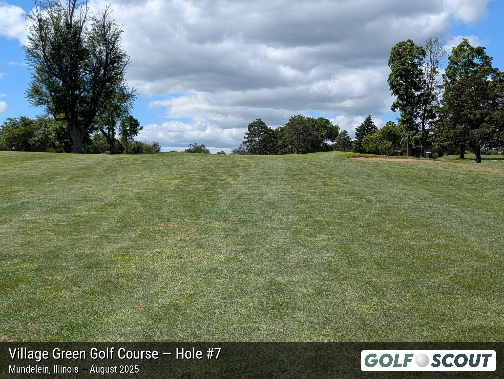 Hole 7 at Village Green Golf Course (Closed)