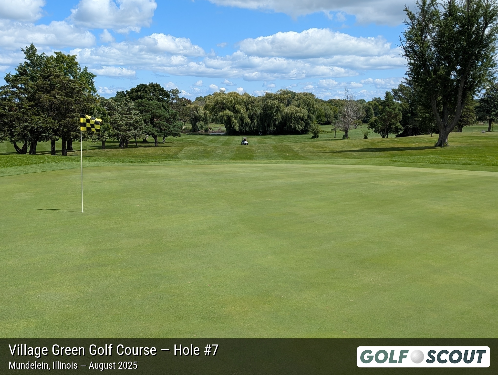 Hole 7 at Village Green Golf Course (Closed)