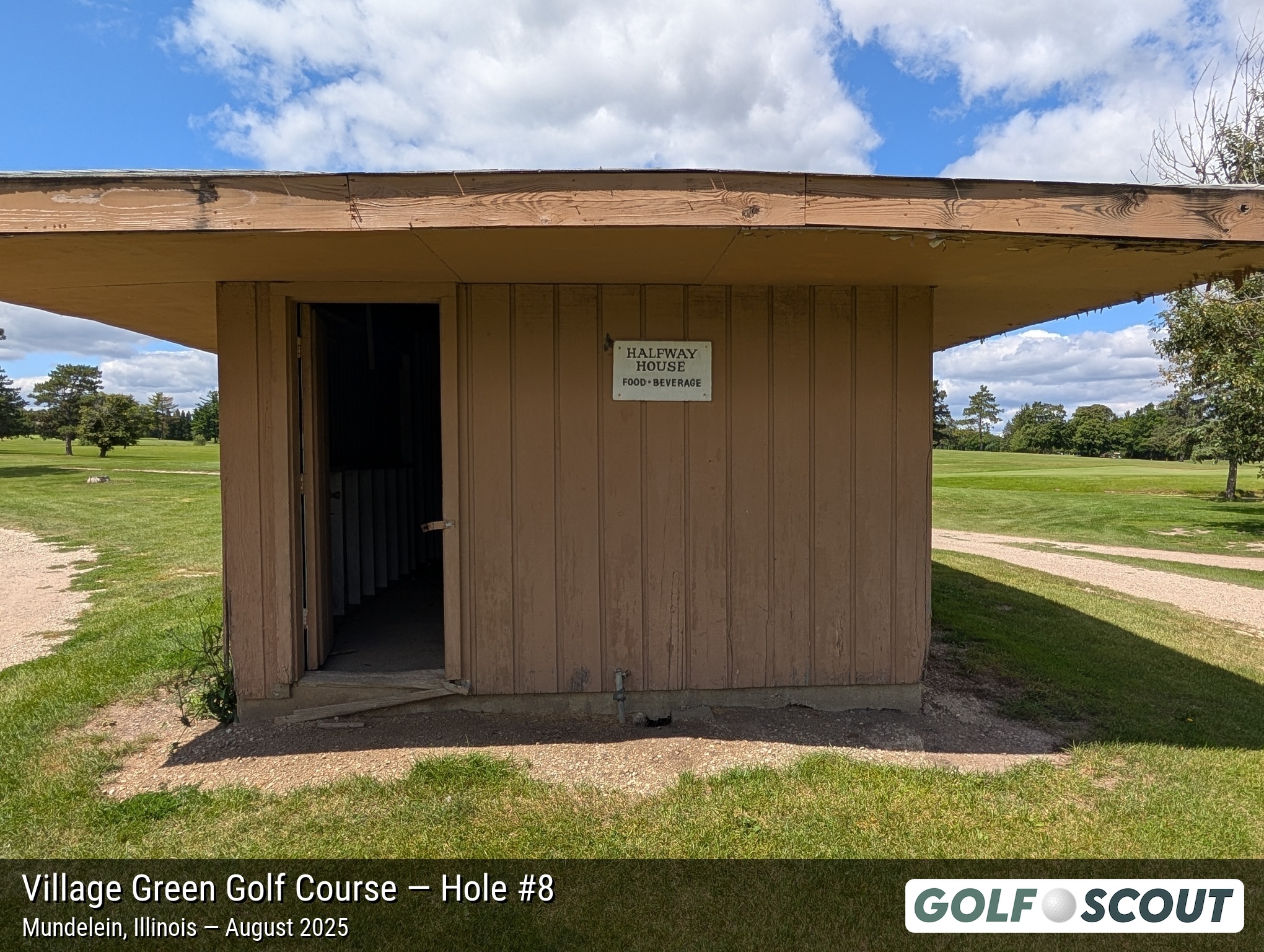 Hole 8 at Village Green Golf Course (Closed)
