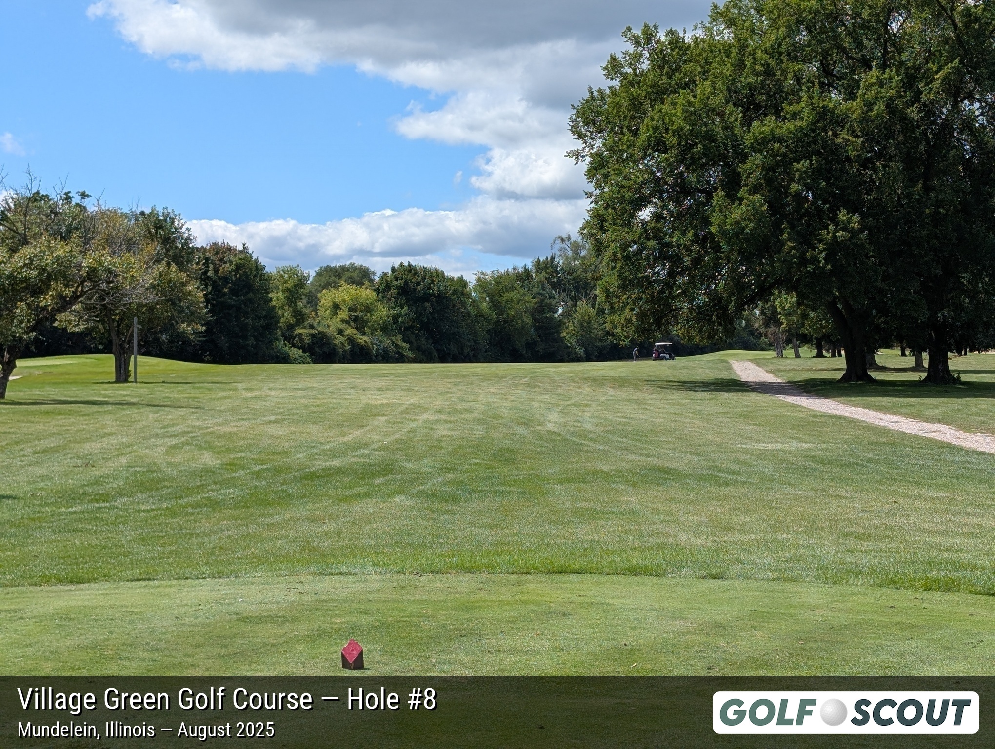 Hole 8 at Village Green Golf Course (Closed)
