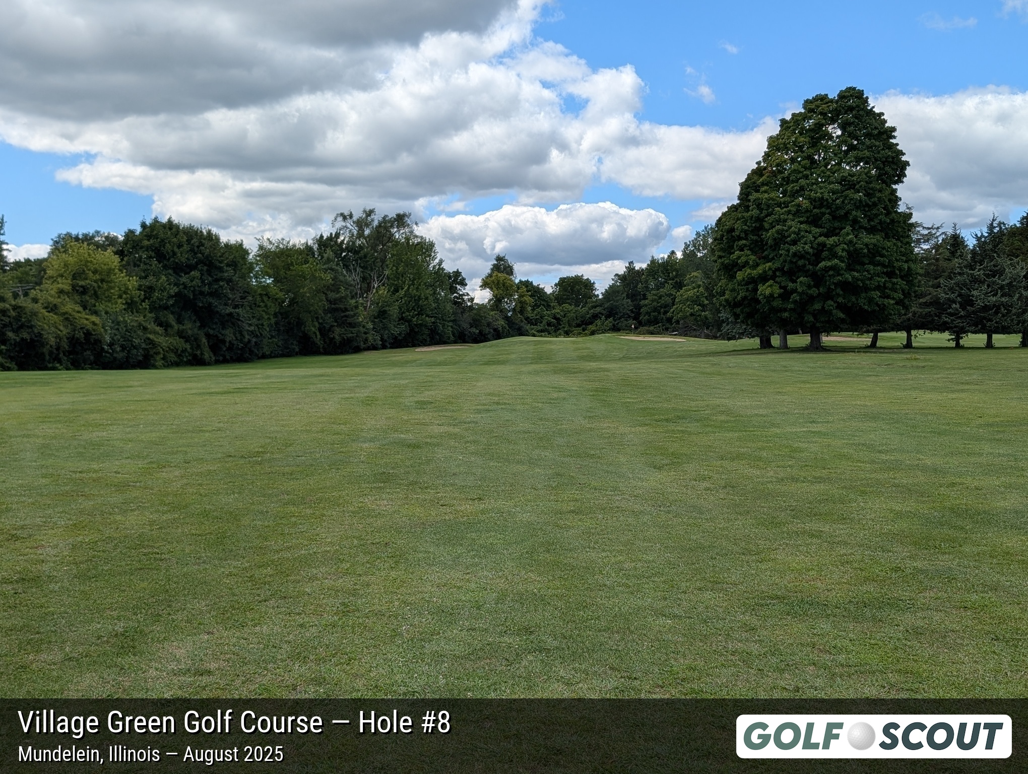 Hole 8 at Village Green Golf Course (Closed)