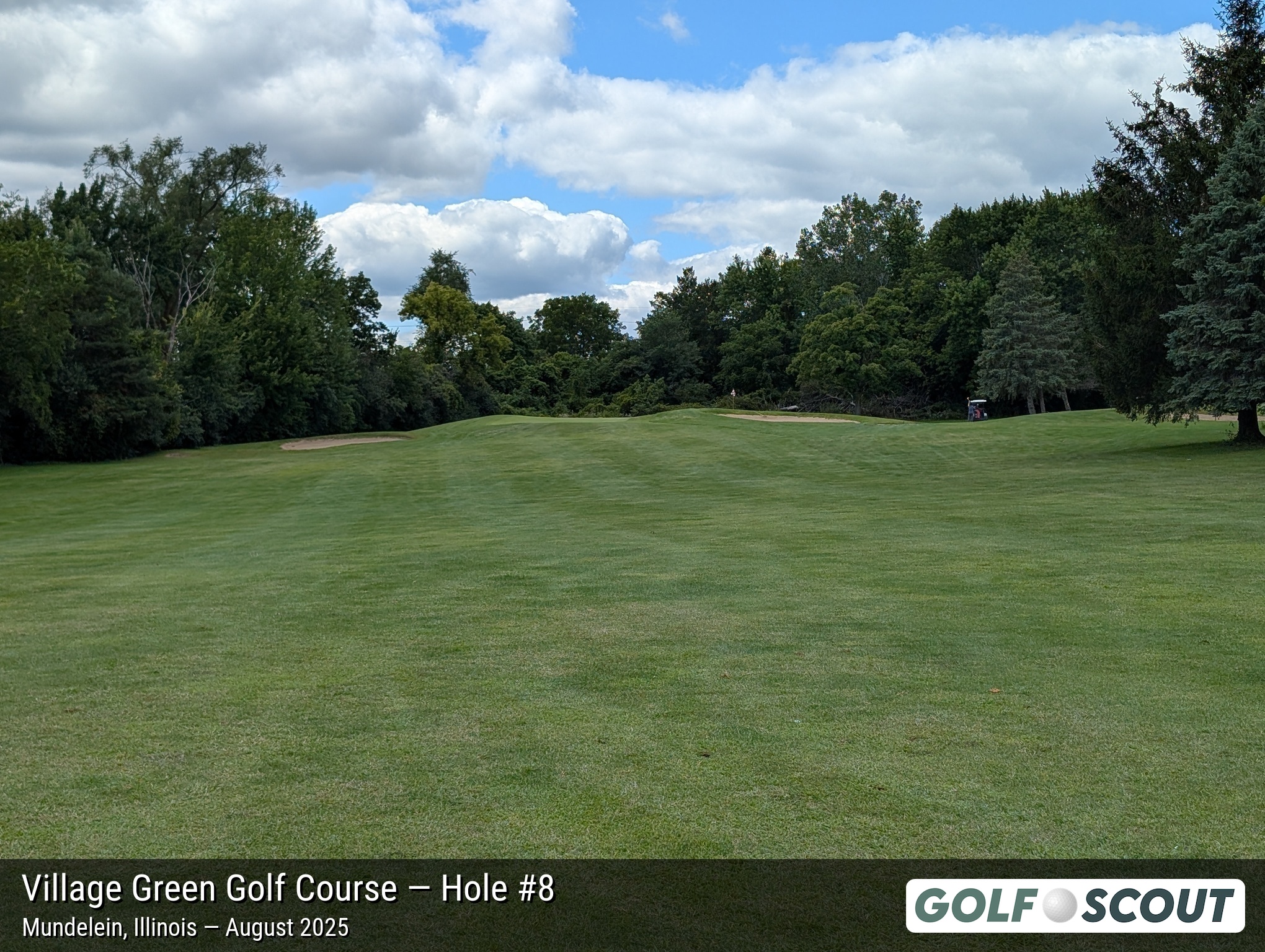 Hole 8 at Village Green Golf Course (Closed)