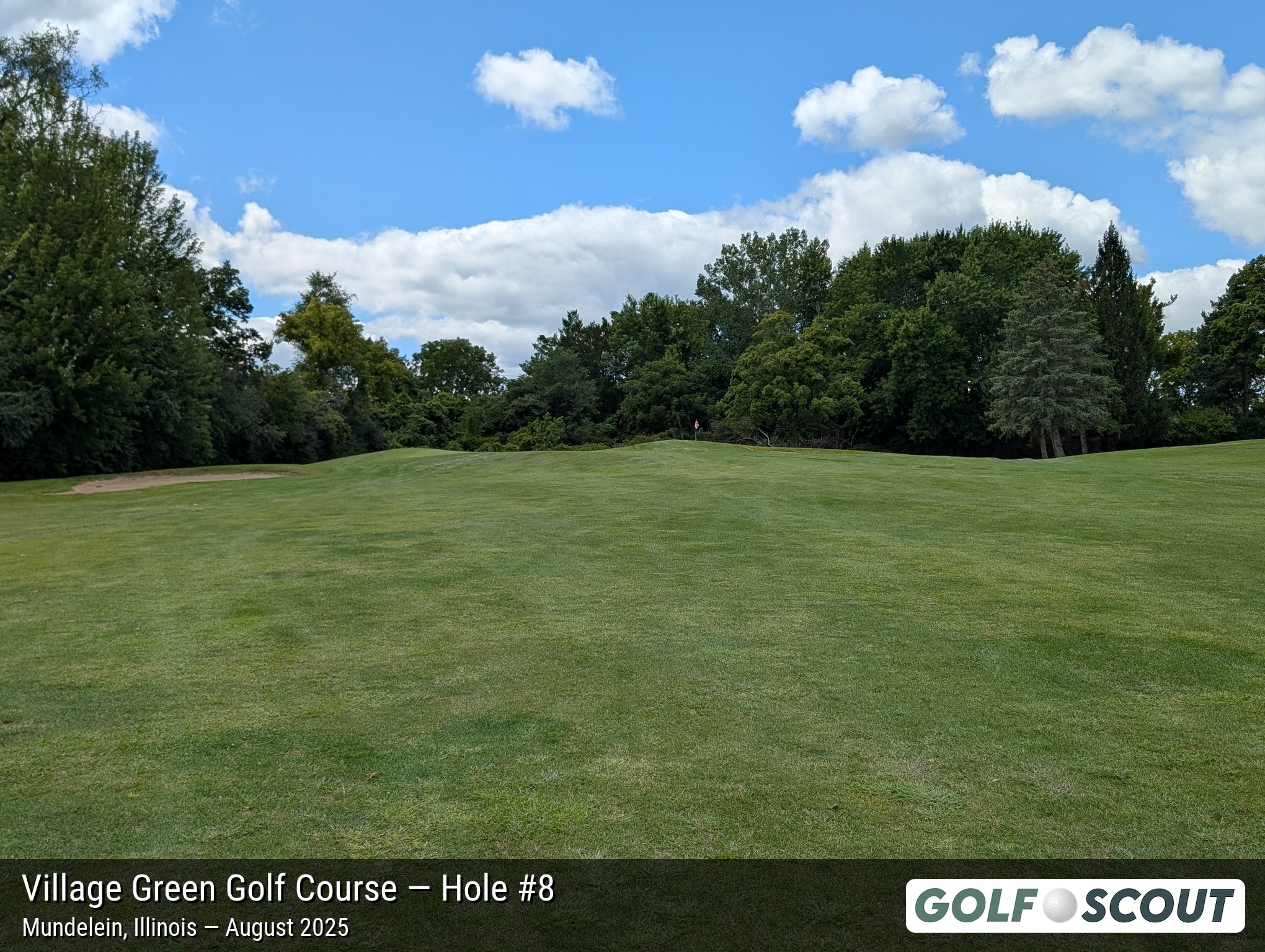 Hole 8 at Village Green Golf Course (Closed)