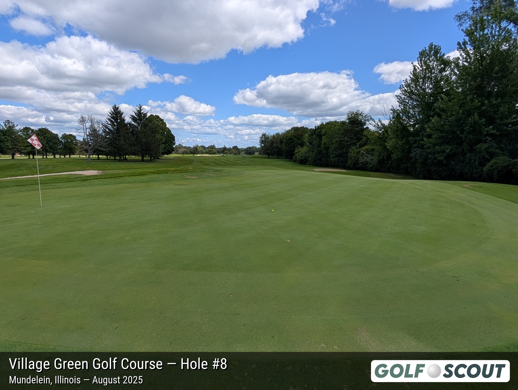 Hole 8 at Village Green Golf Course (Closed)