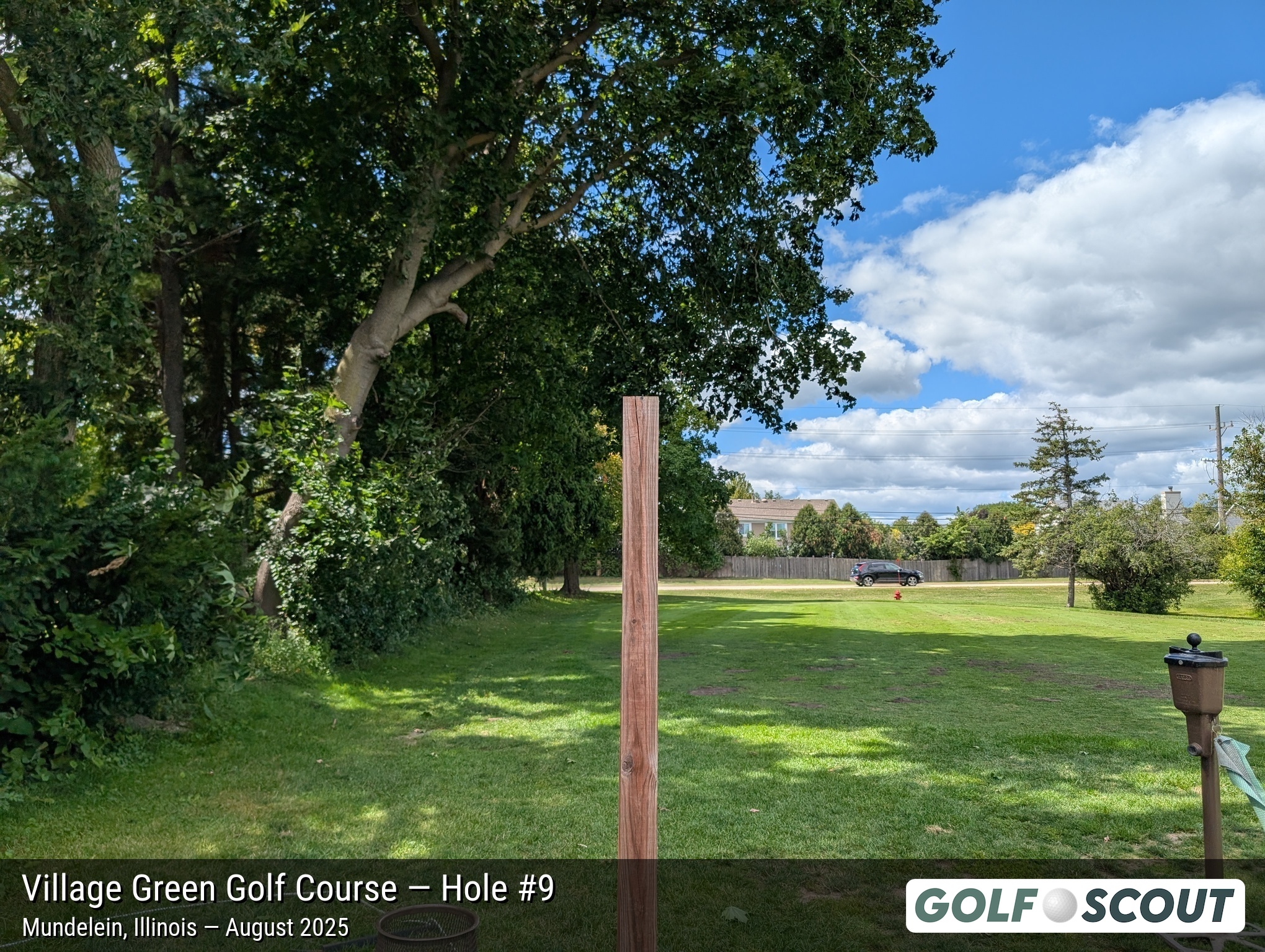 Hole 9 at Village Green Golf Course (Closed)