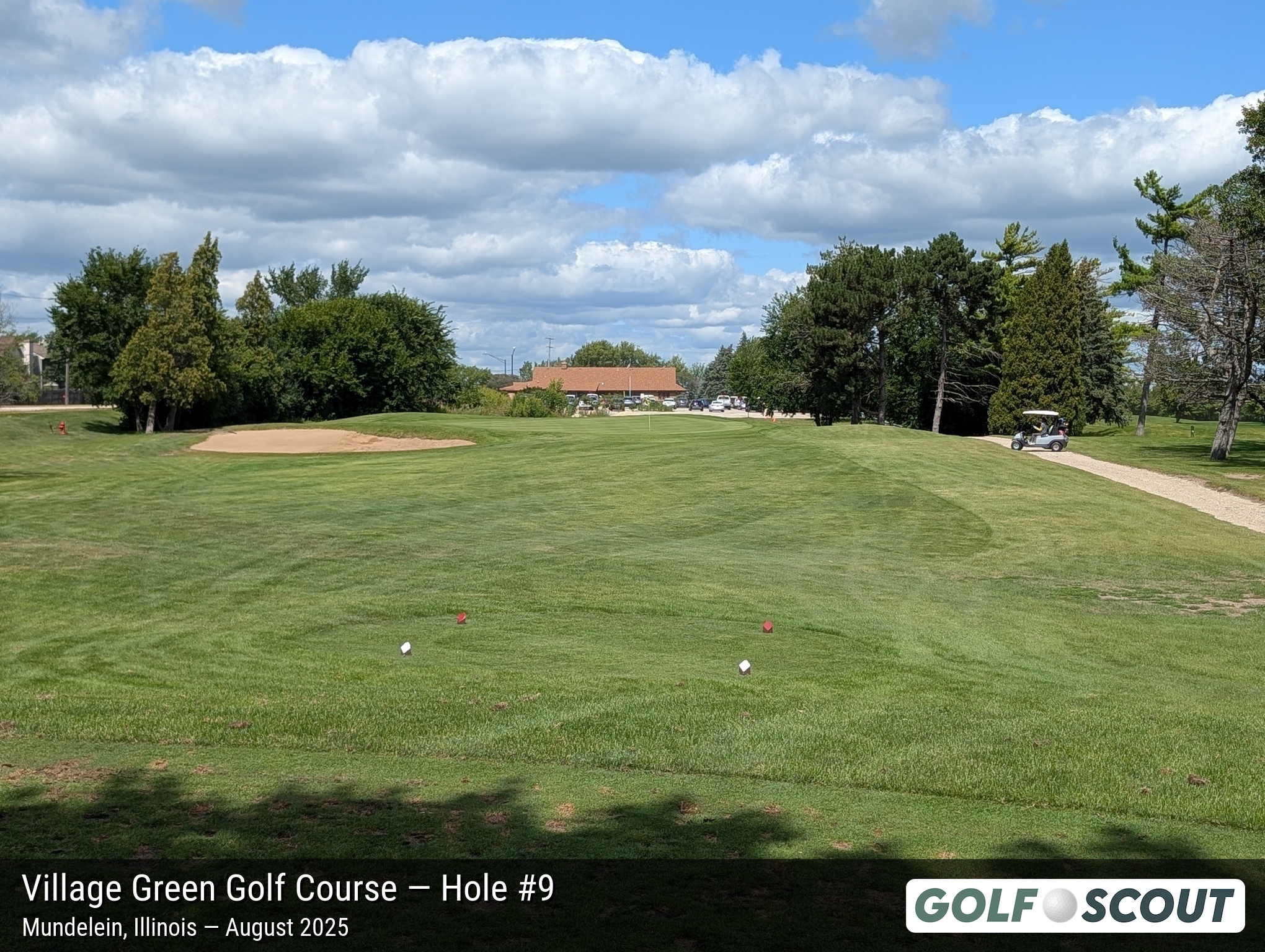 Hole 9 at Village Green Golf Course (Closed)