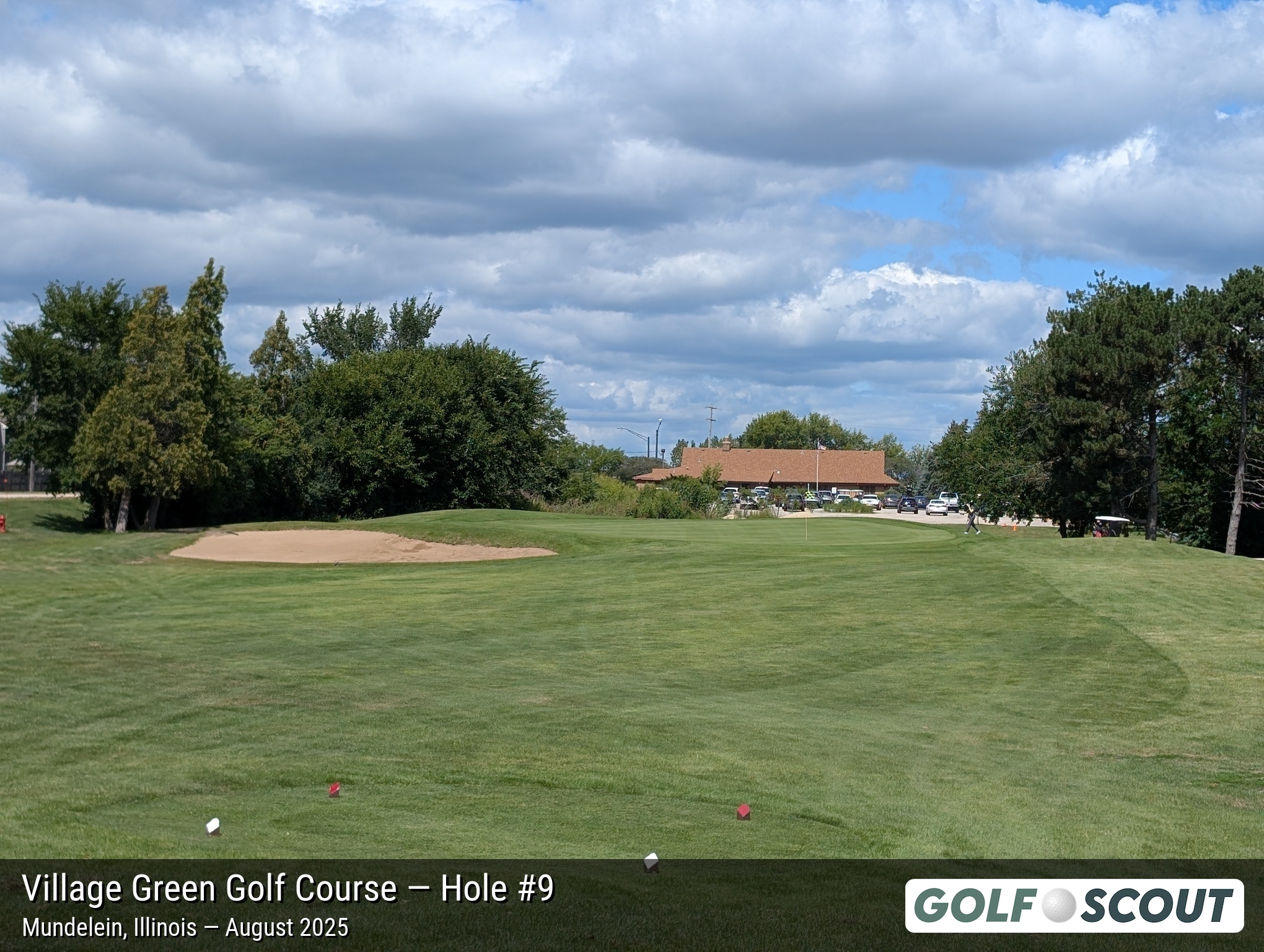 Hole 9 at Village Green Golf Course (Closed)