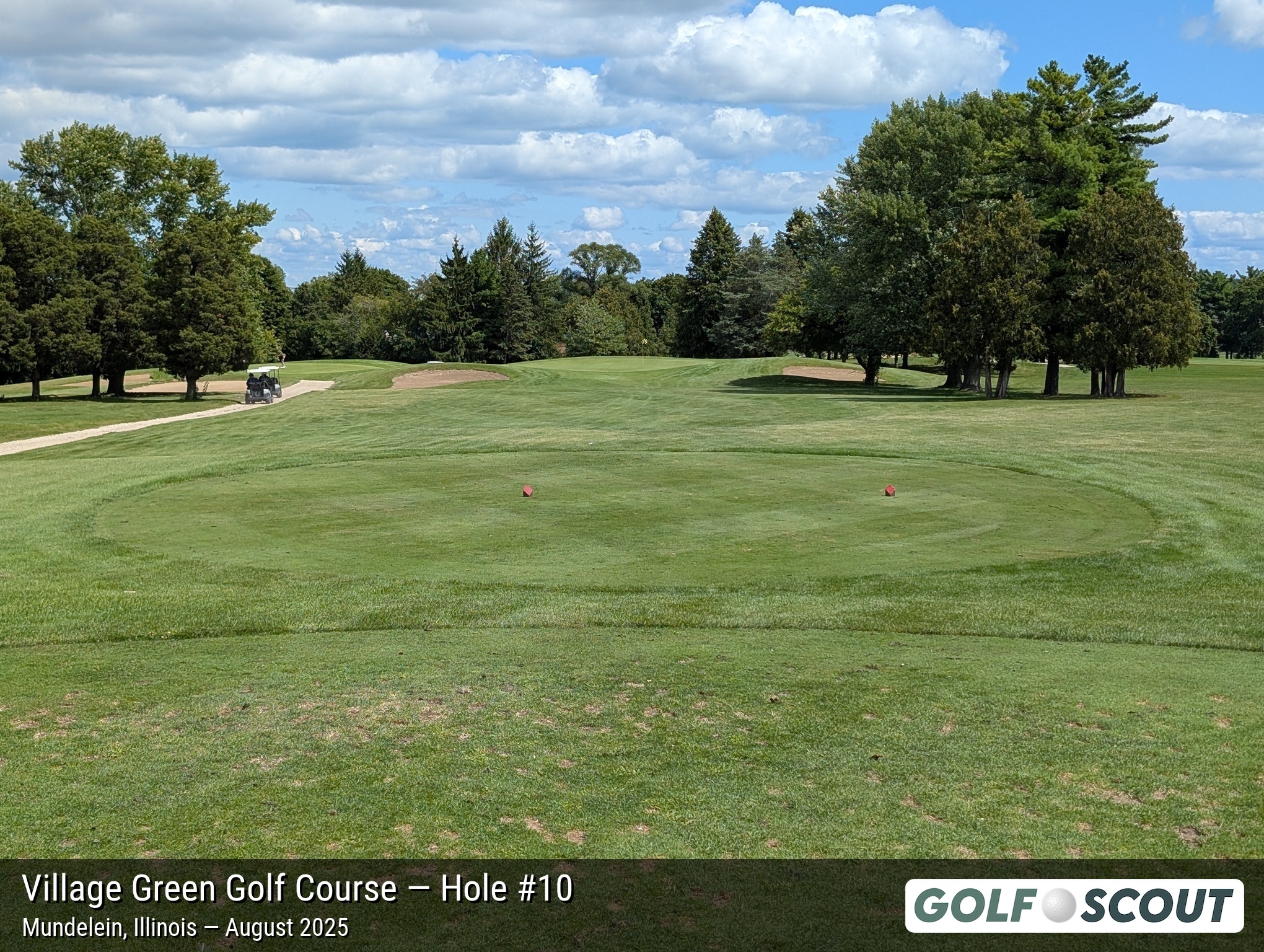 Hole 10 at Village Green Golf Course (Closed)