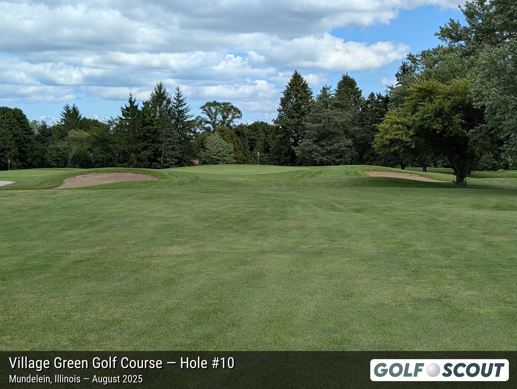 Hole 10 at Village Green Golf Course (Closed)