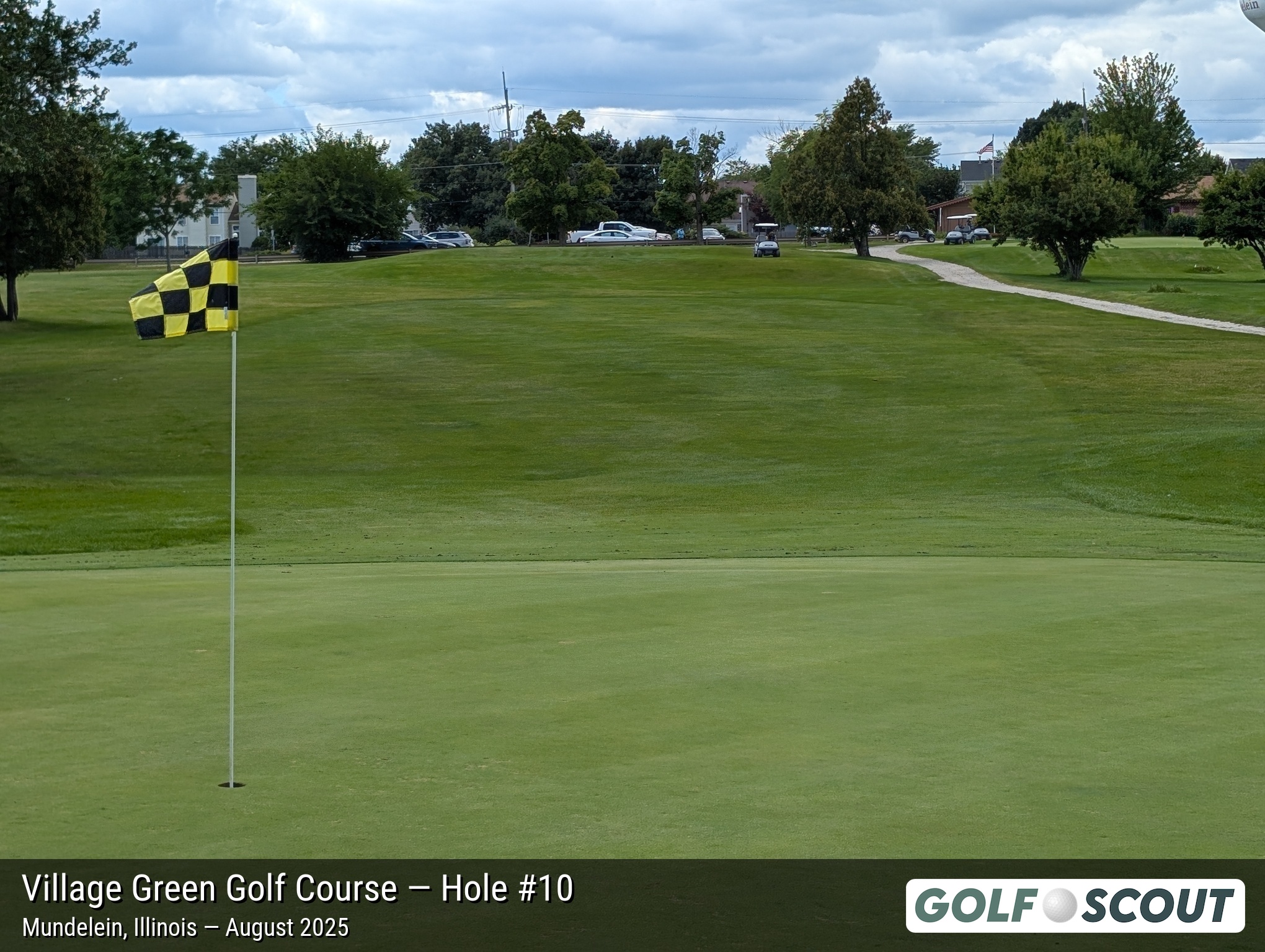 Hole 10 at Village Green Golf Course (Closed)