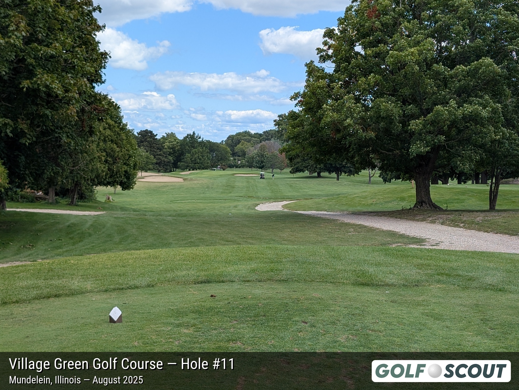 Hole 11 at Village Green Golf Course (Closed)