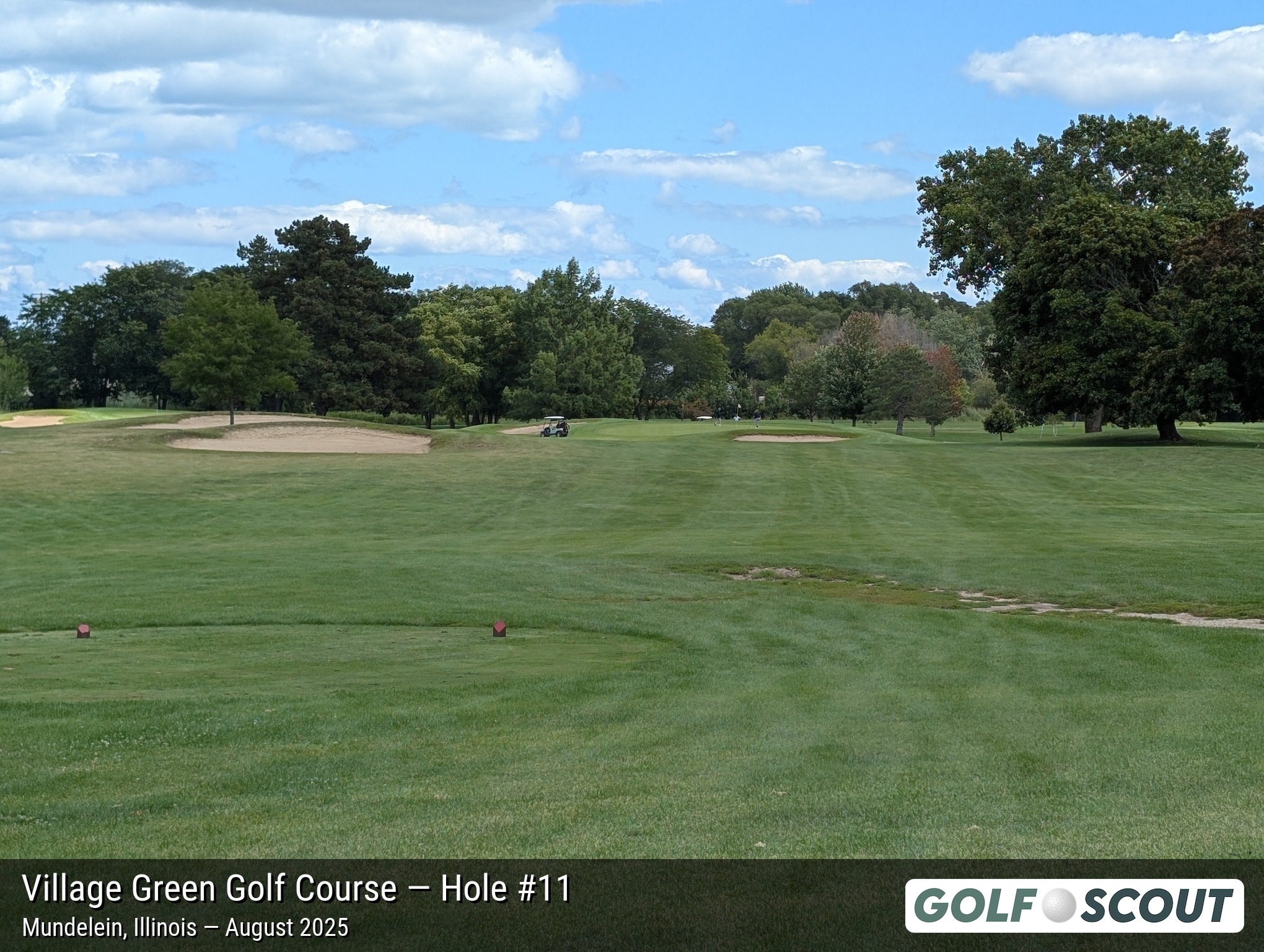 Hole 11 at Village Green Golf Course (Closed)