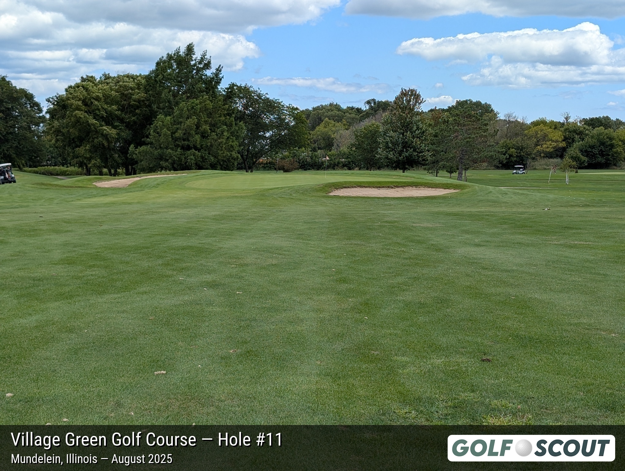Hole 11 at Village Green Golf Course (Closed)