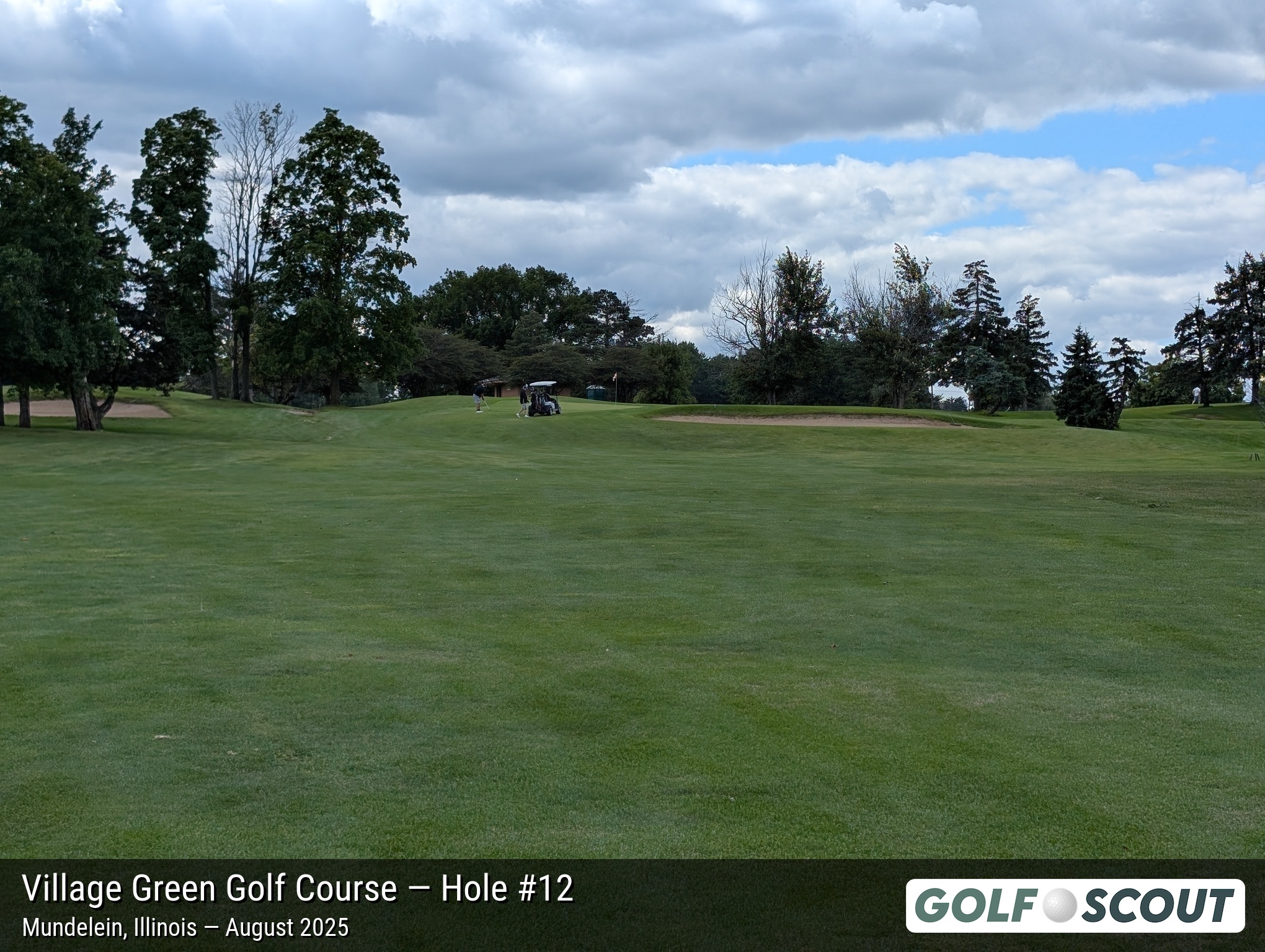 Hole 12 at Village Green Golf Course (Closed)