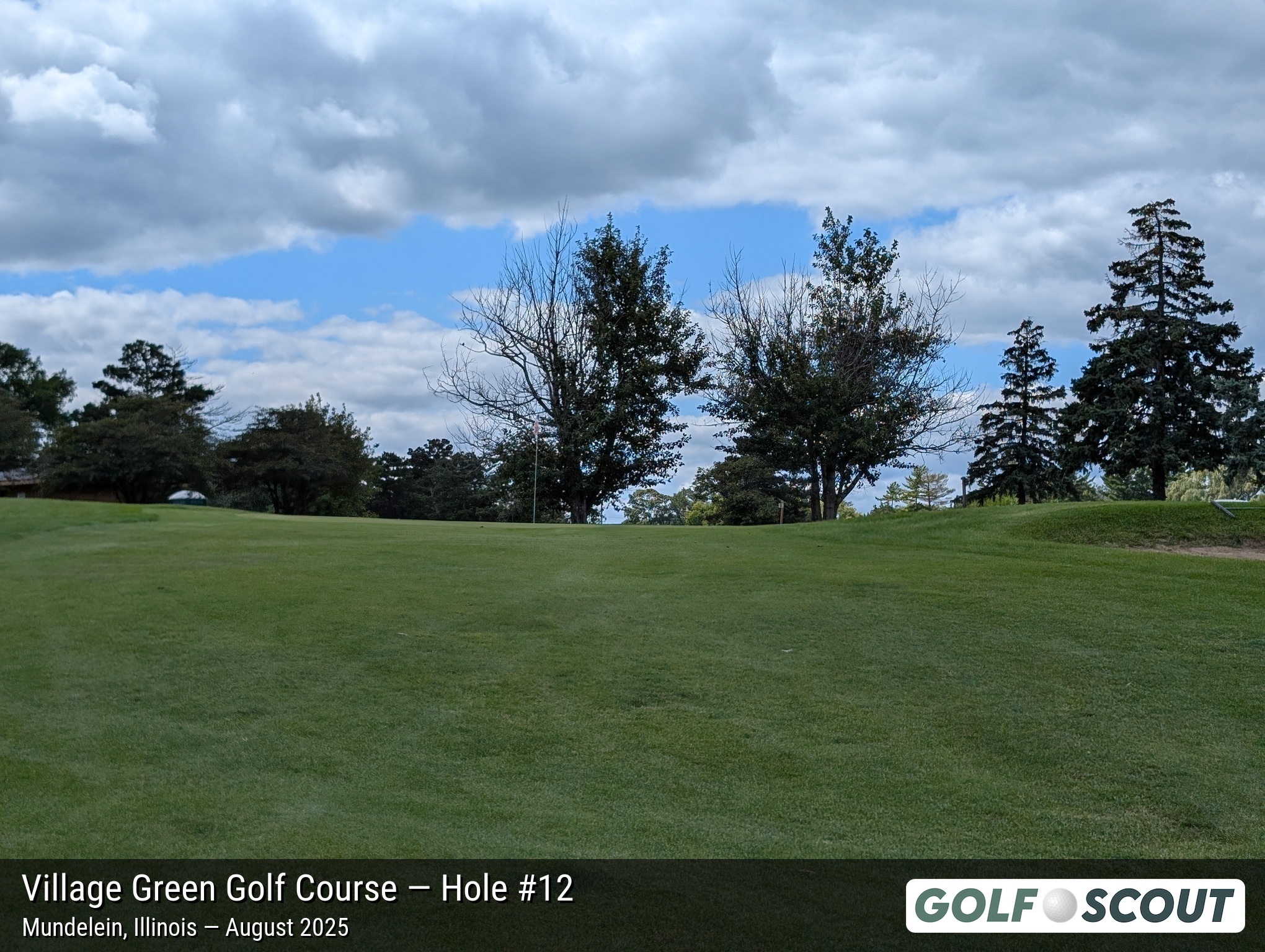 Hole 12 at Village Green Golf Course (Closed)