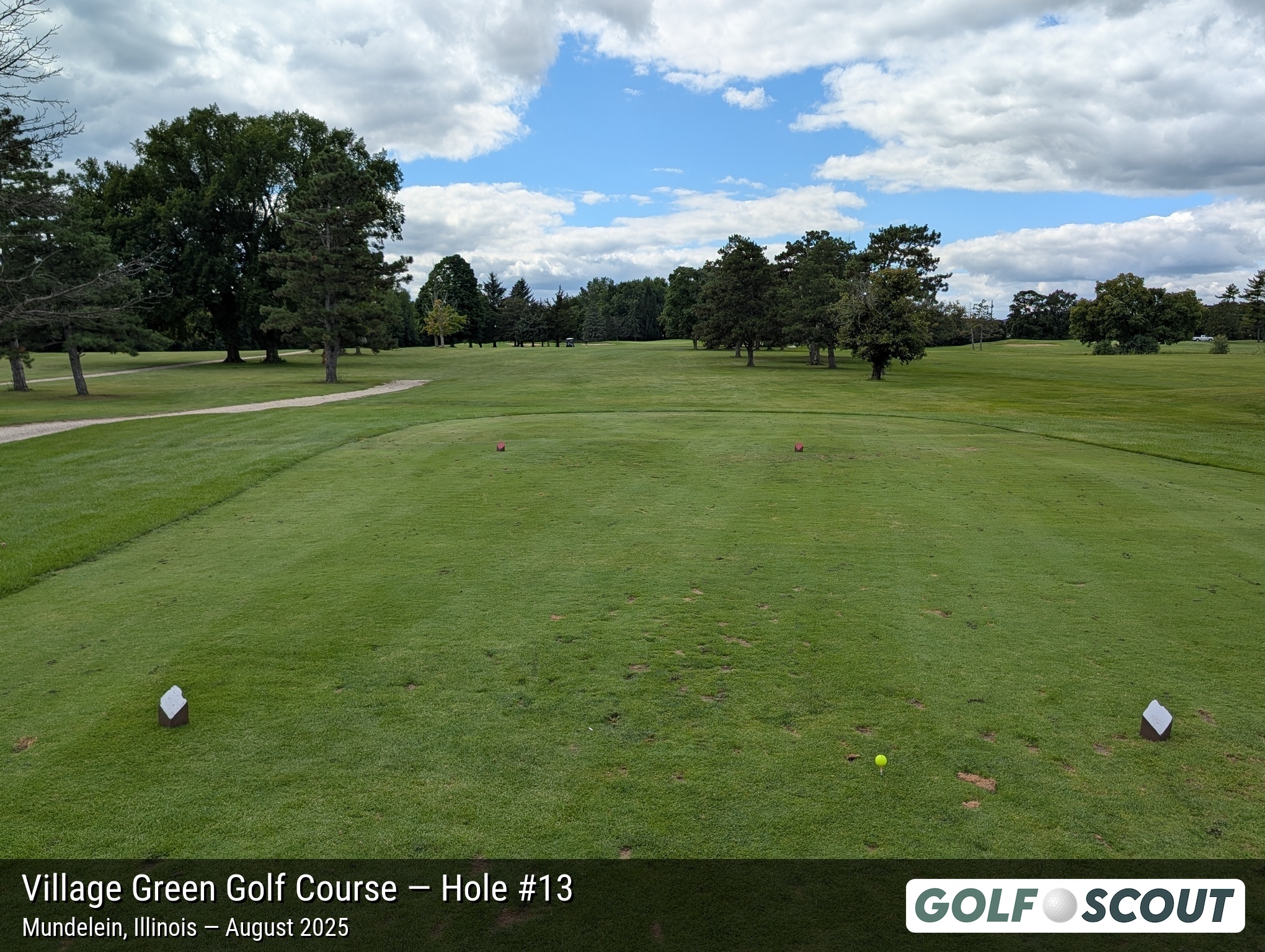 Hole 13 at Village Green Golf Course (Closed)